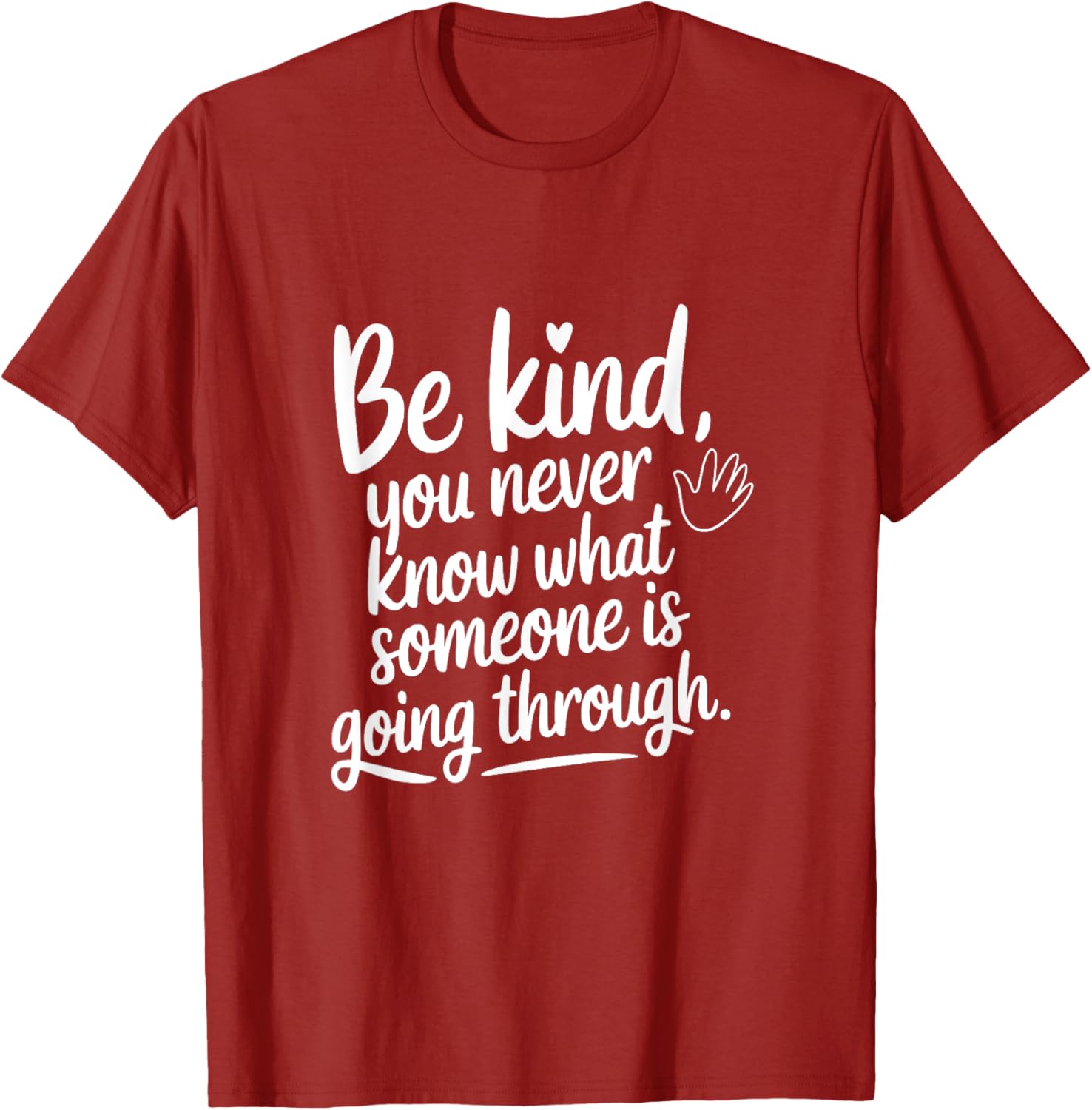 Be Kind T-Shirt Inspirational Message for Empathy and Awareness - 13