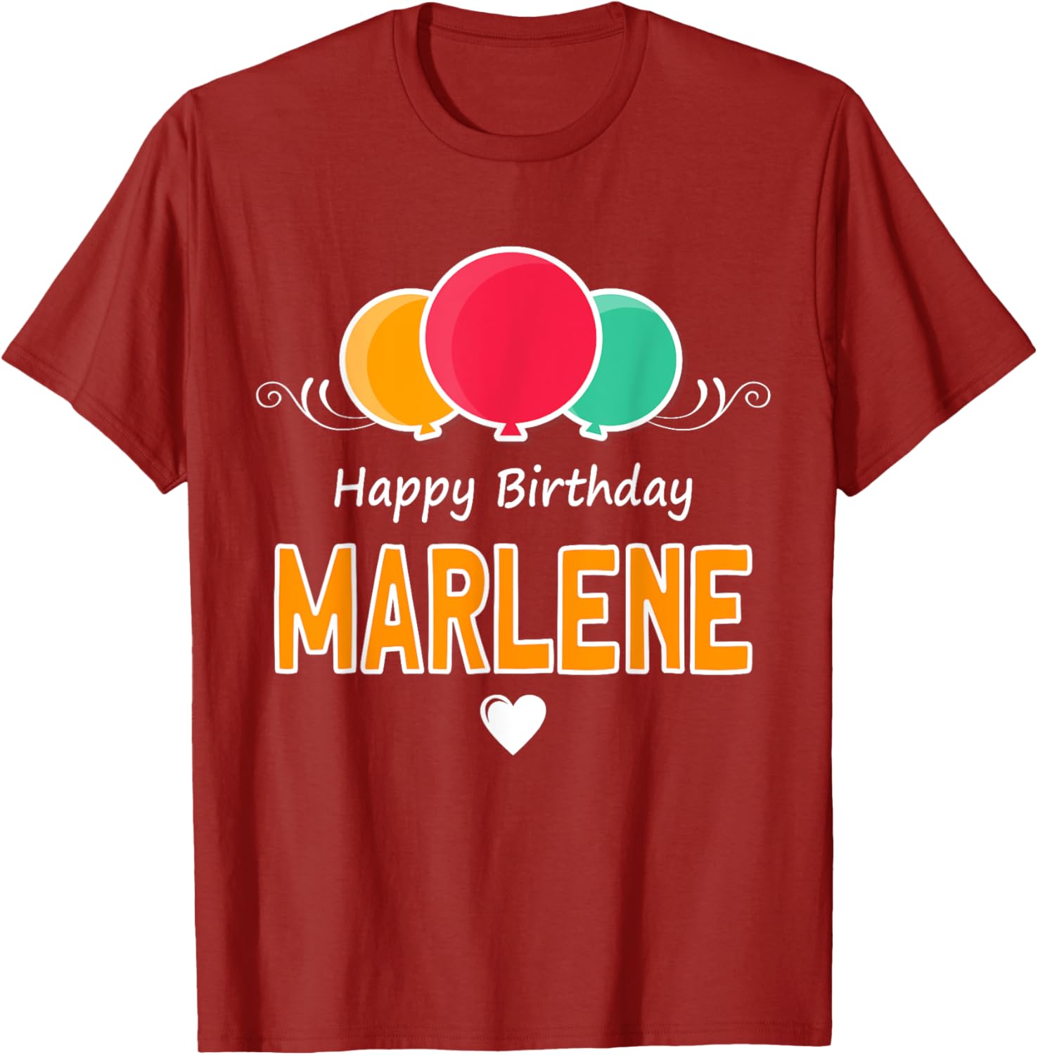 Happy Birthday Marlene T-Shirt Fun Gift for Celebrating Special Days - 13