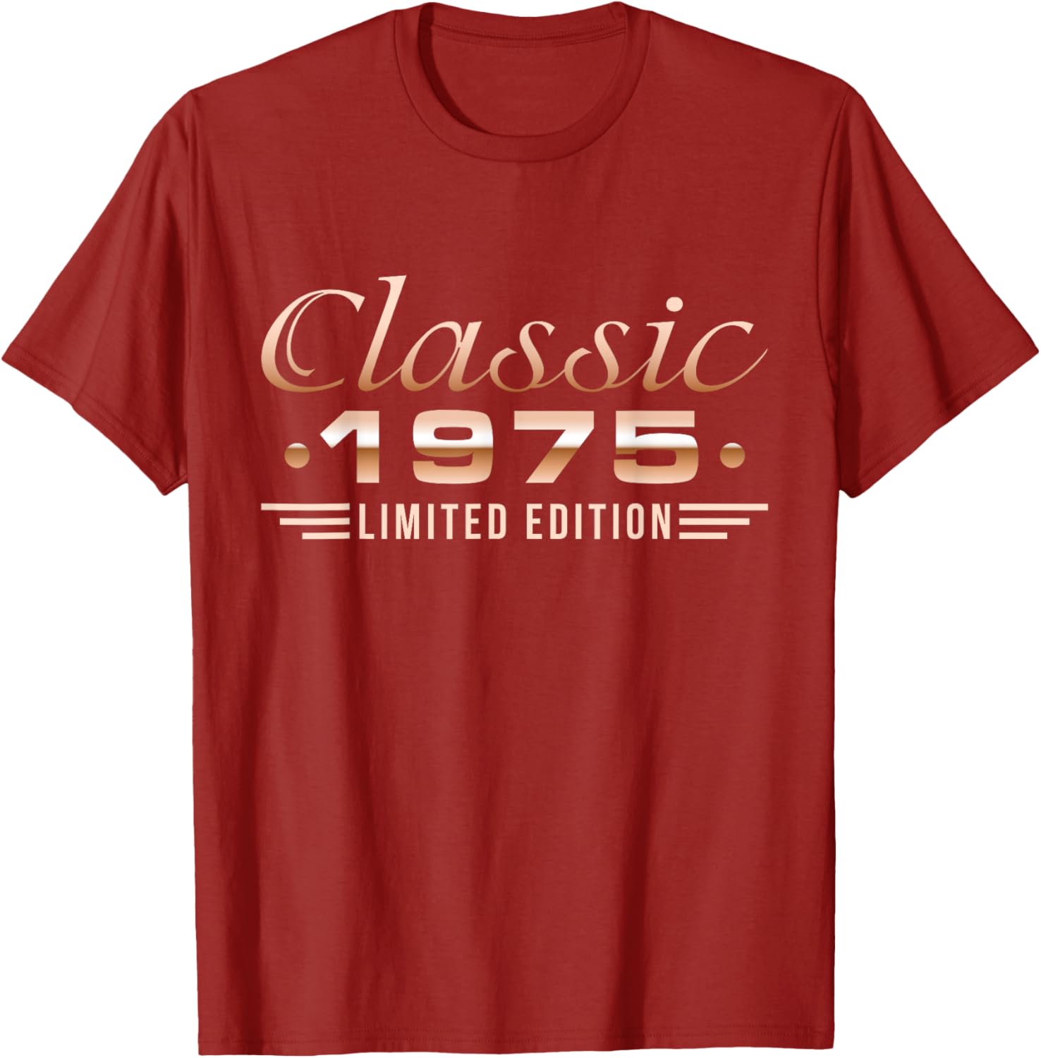 Classic 1975 50th Birthday T-Shirt for Men Turning 50 in Style - 12