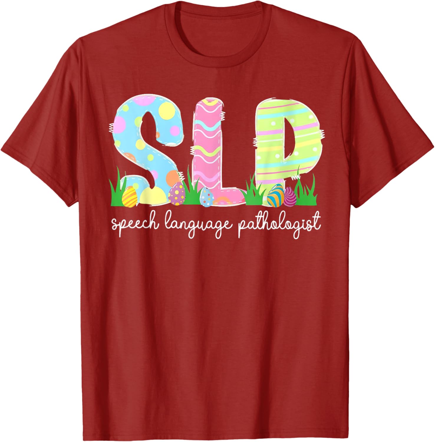 Charming Easter SLP T-Shirt for Speech Language Pathology Lovers - 6