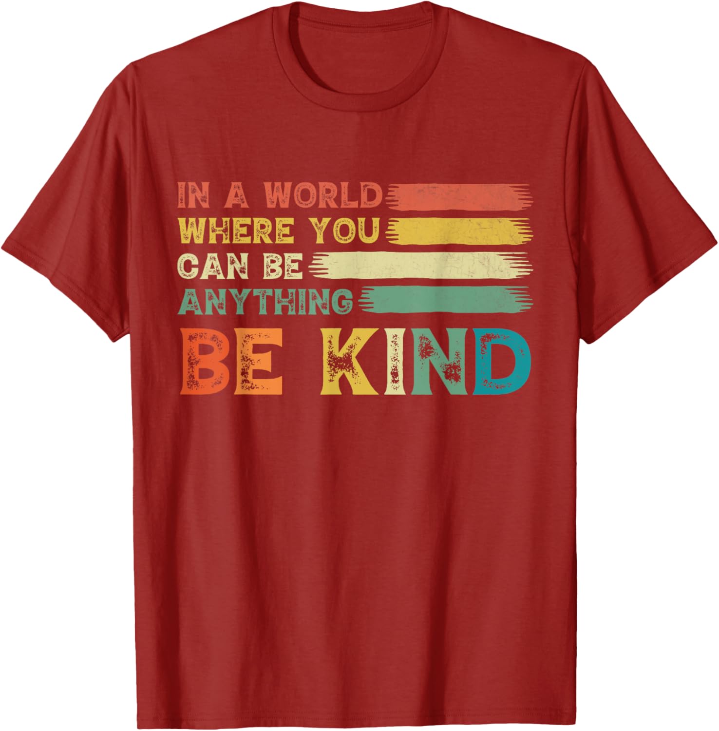 Be Kind Retro T-Shirt for Everyone - Spread Kindness in Style - 16