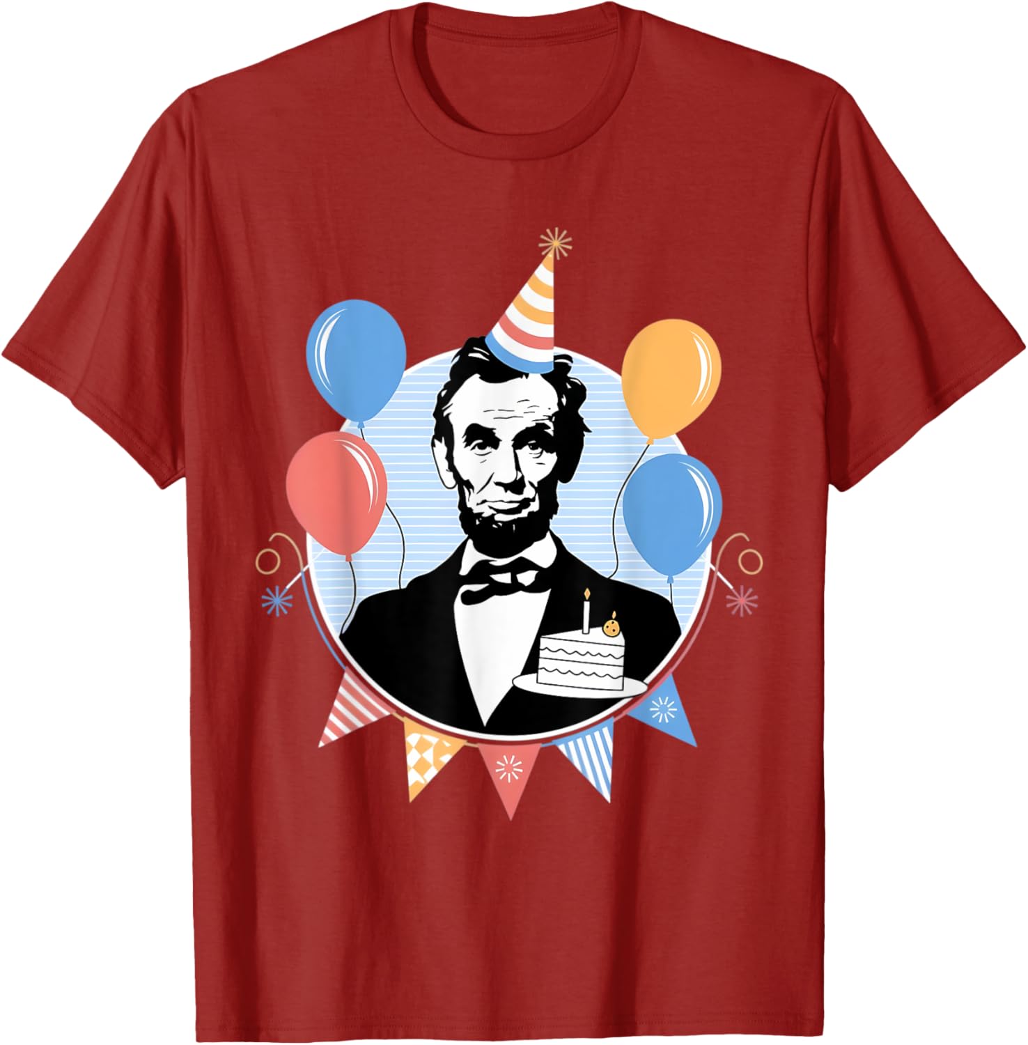 Abraham Lincoln Birthday T-Shirt for History Lovers and Fans - 1