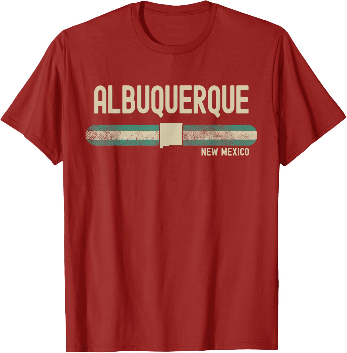 Albuquerque New Mexico 80s Style T-Shirt for Trendy Travelers - 2