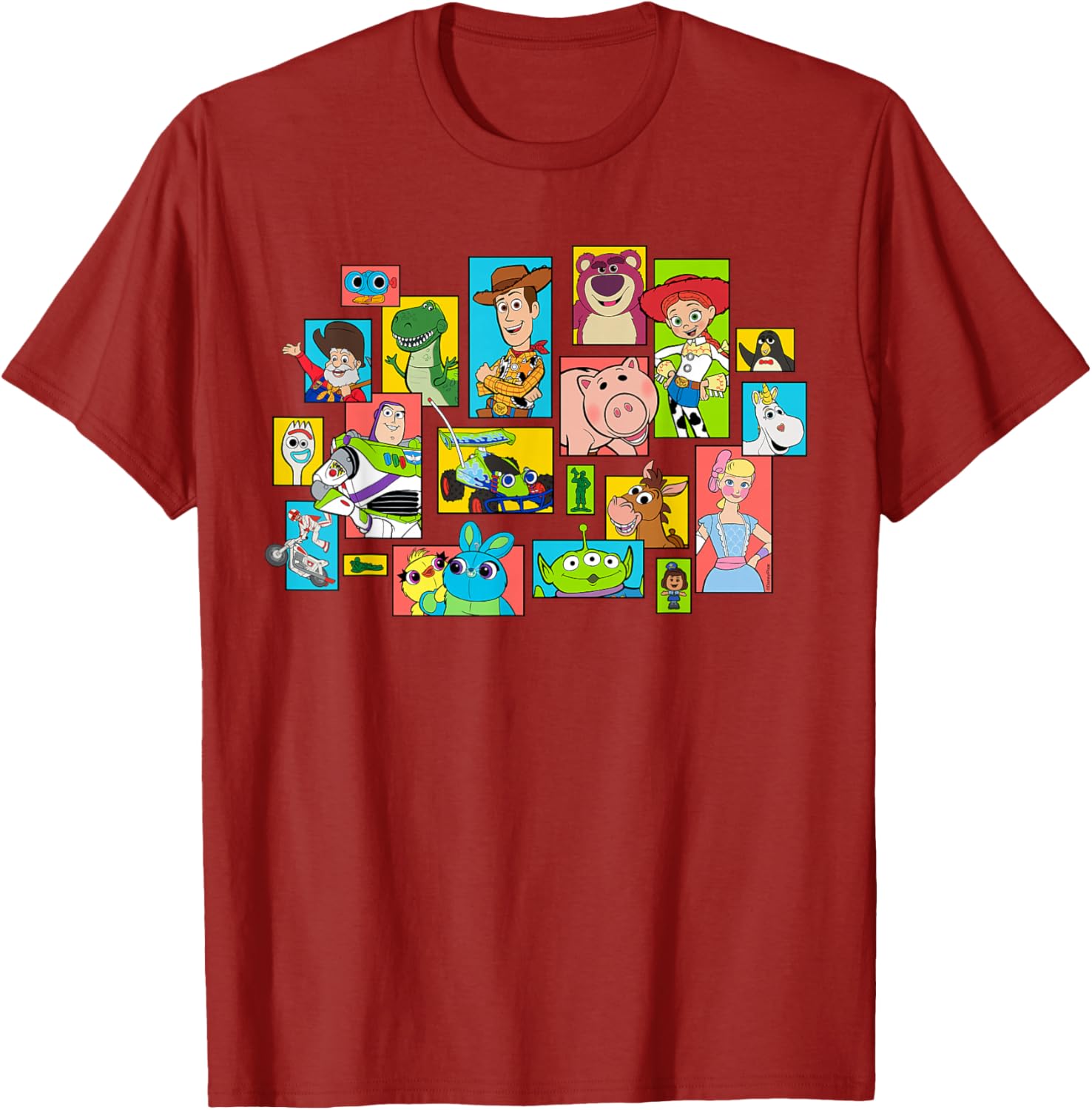 Celebrate 30 Years of Toy Story with Iconic Collage T-Shirt for Fans - 4