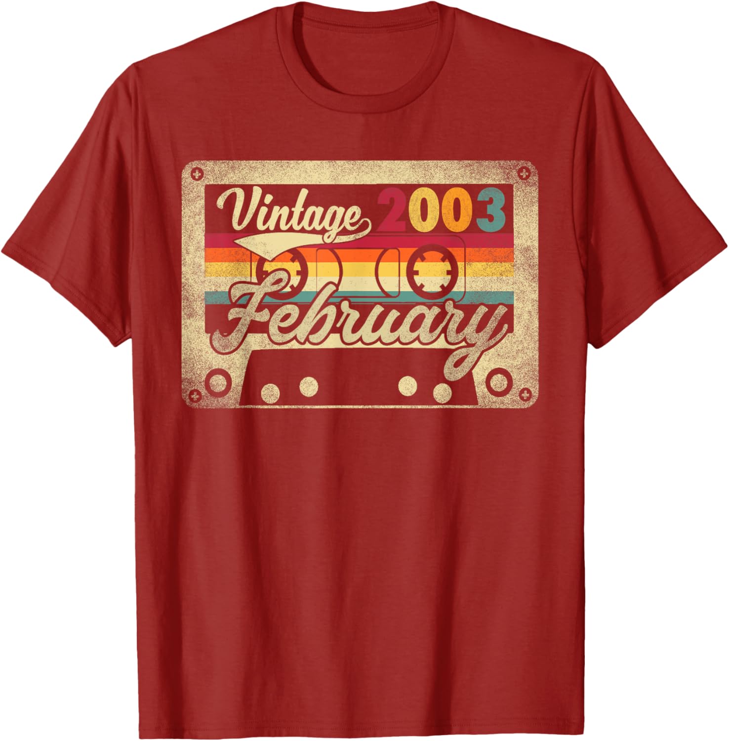 Vintage February 2003 Birthday T-Shirt Retro Funny Design Gift Idea - 15