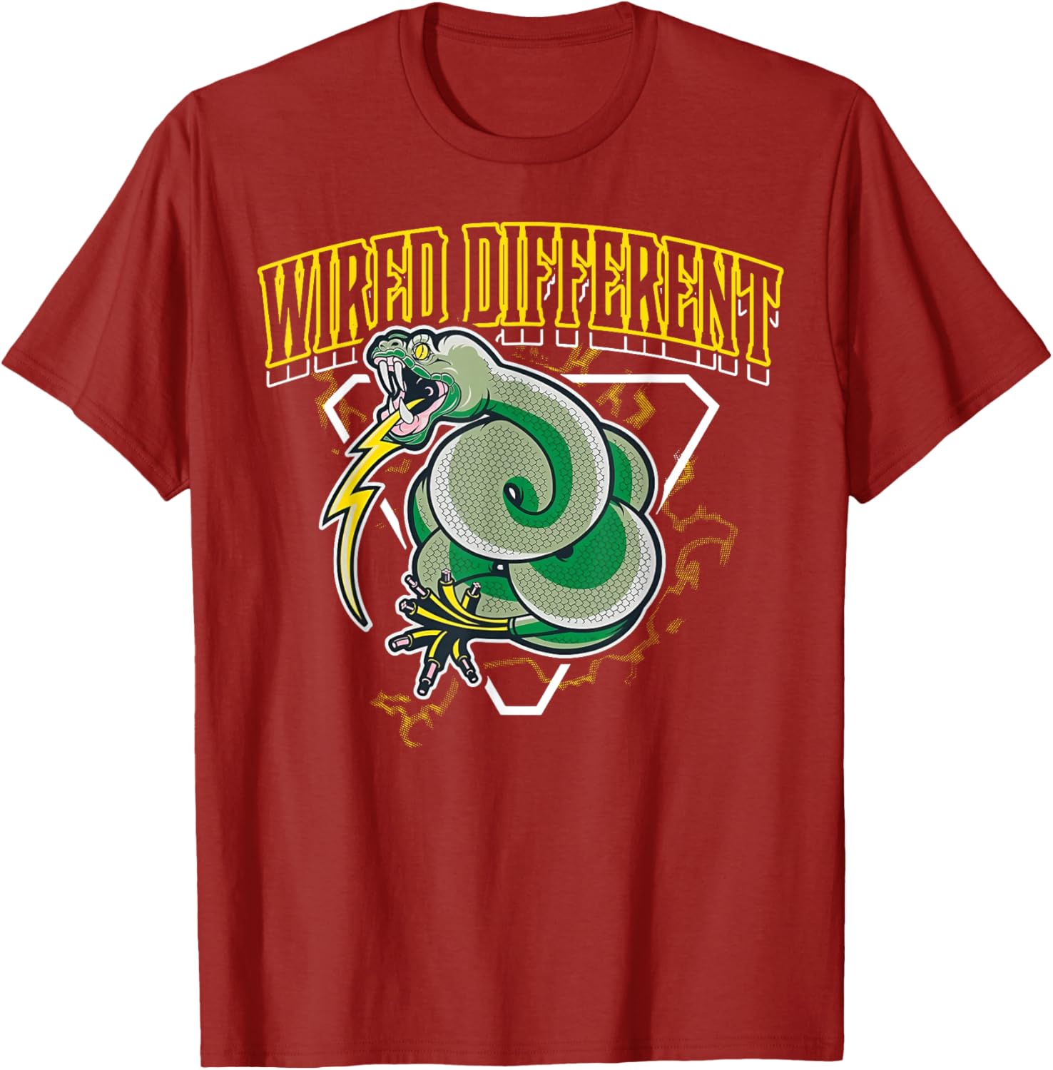 Wired Different Snake T-Shirt for Unique Style and Comfort - 9