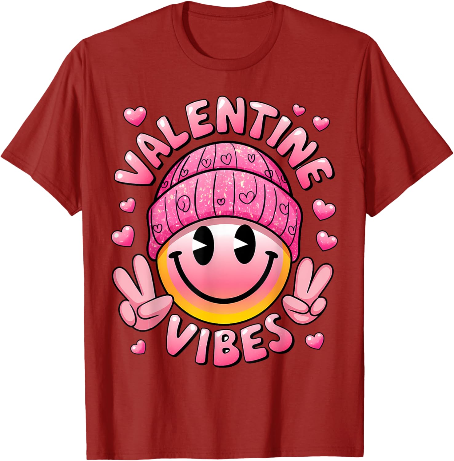 Valentine Vibes T-Shirt for Men, Women, and Kids - Perfect for Love Day - 13