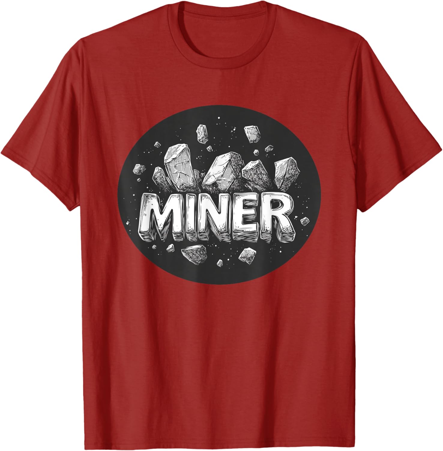 Awesome Miner Speech Costume T-Shirt for Mining Enthusiasts - 1