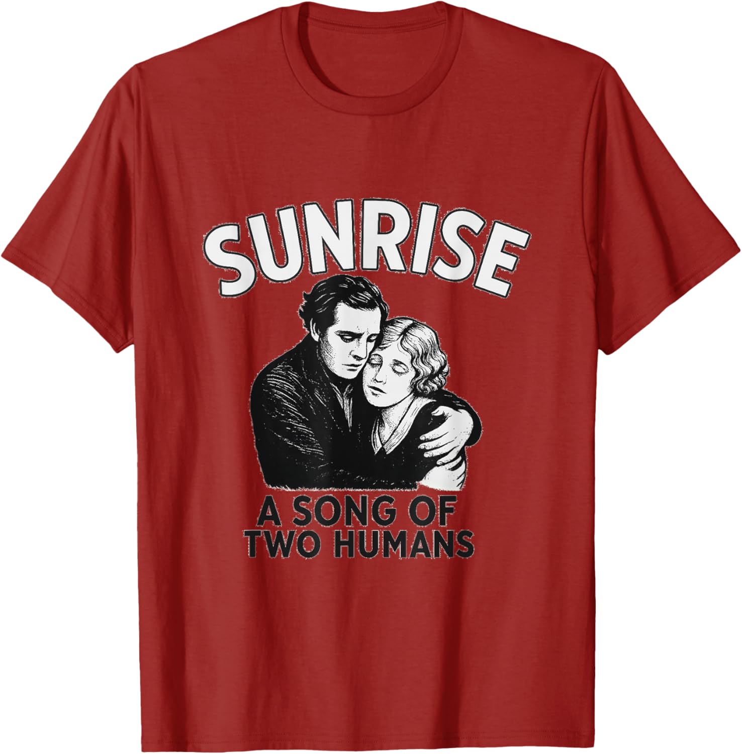 Sunrise Silent Film T-Shirt Romantic Drama Inspired Clothing for Fans - 8