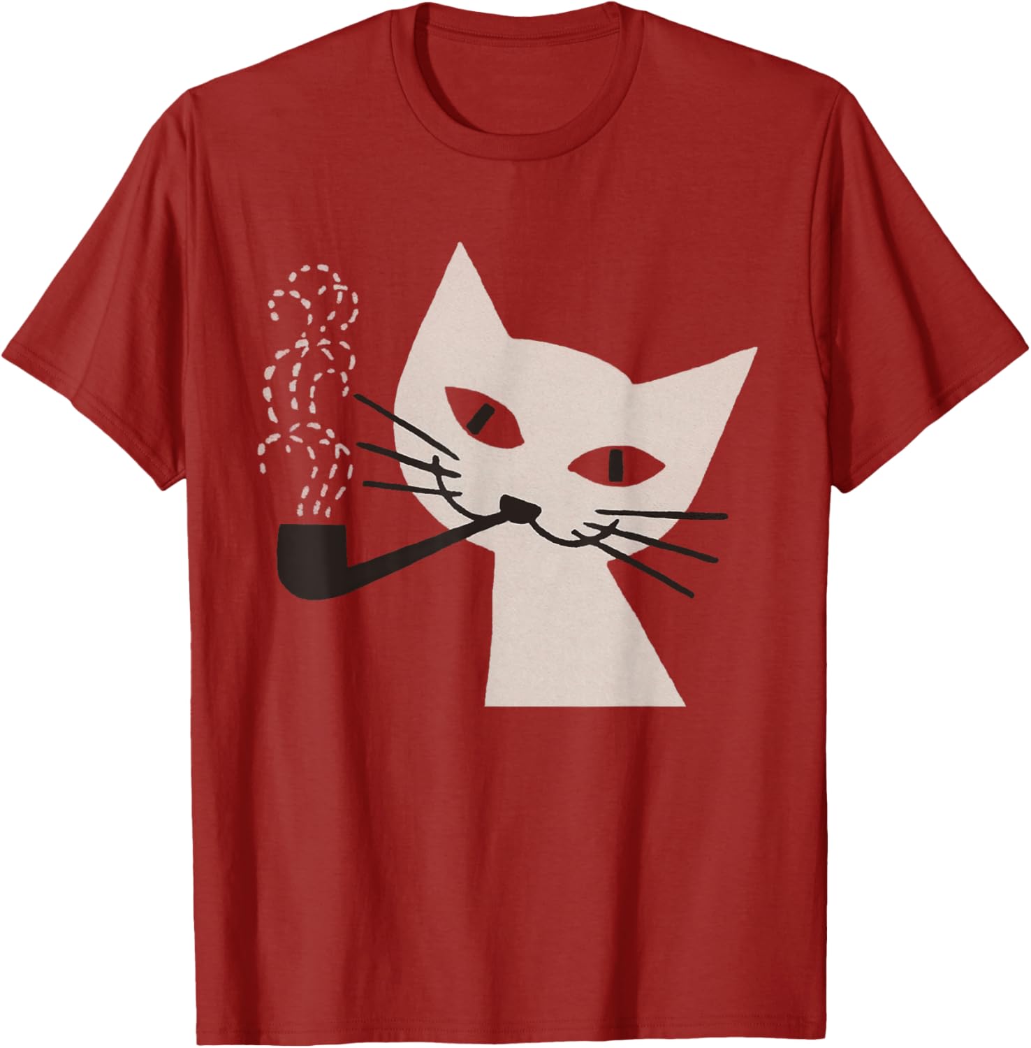 Retro 60s Vintage Cat Smoking Cigarette T-Shirt for Cool Cat Lovers - 12