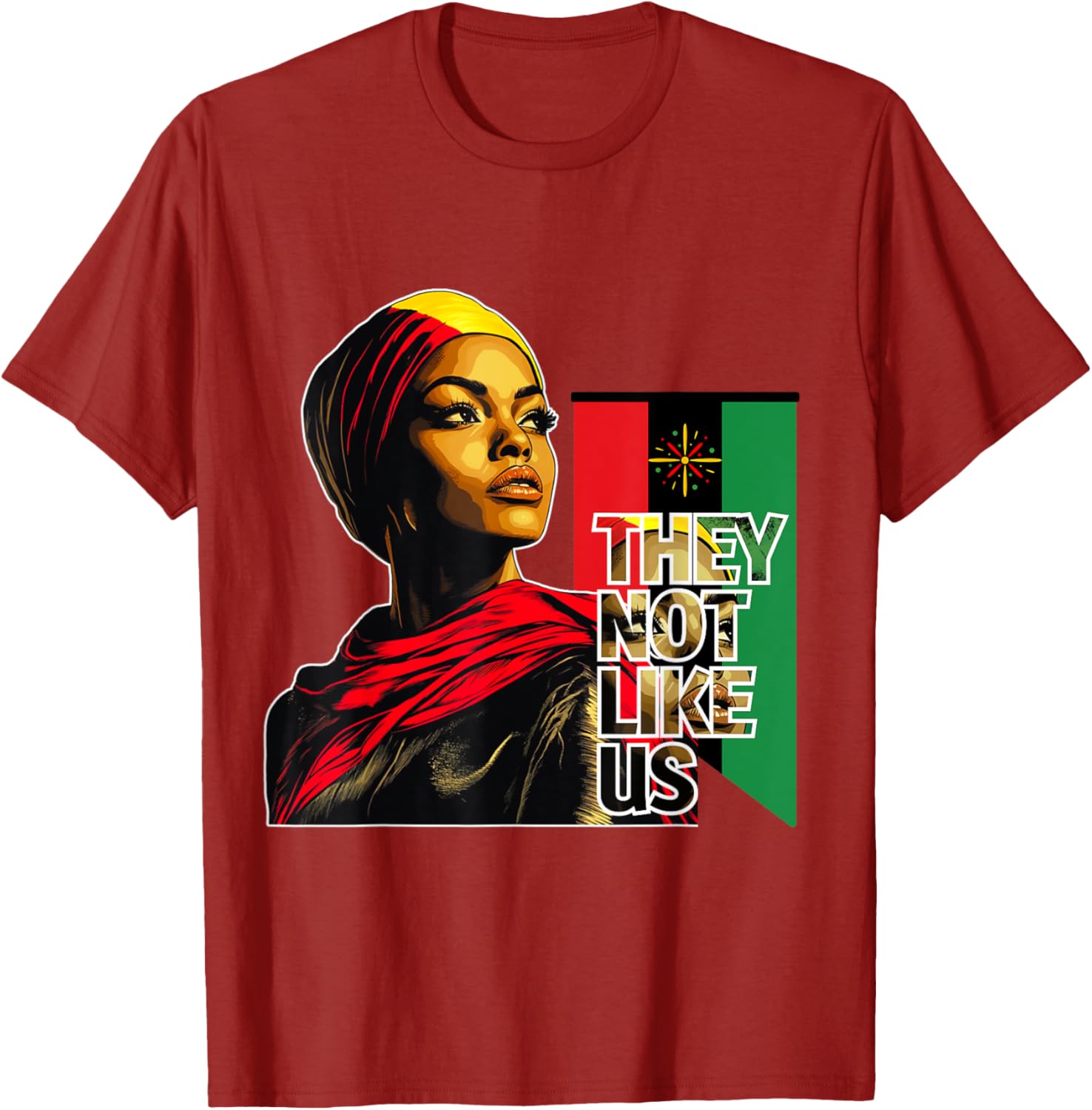 They Not Like Us Black History Month T-Shirt for Black Women - 11