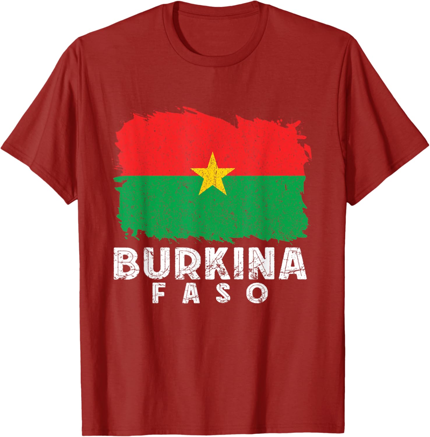 Burkina Faso Flag T-Shirt for Proud Burkina Fasoans - Stylish Apparel - 4