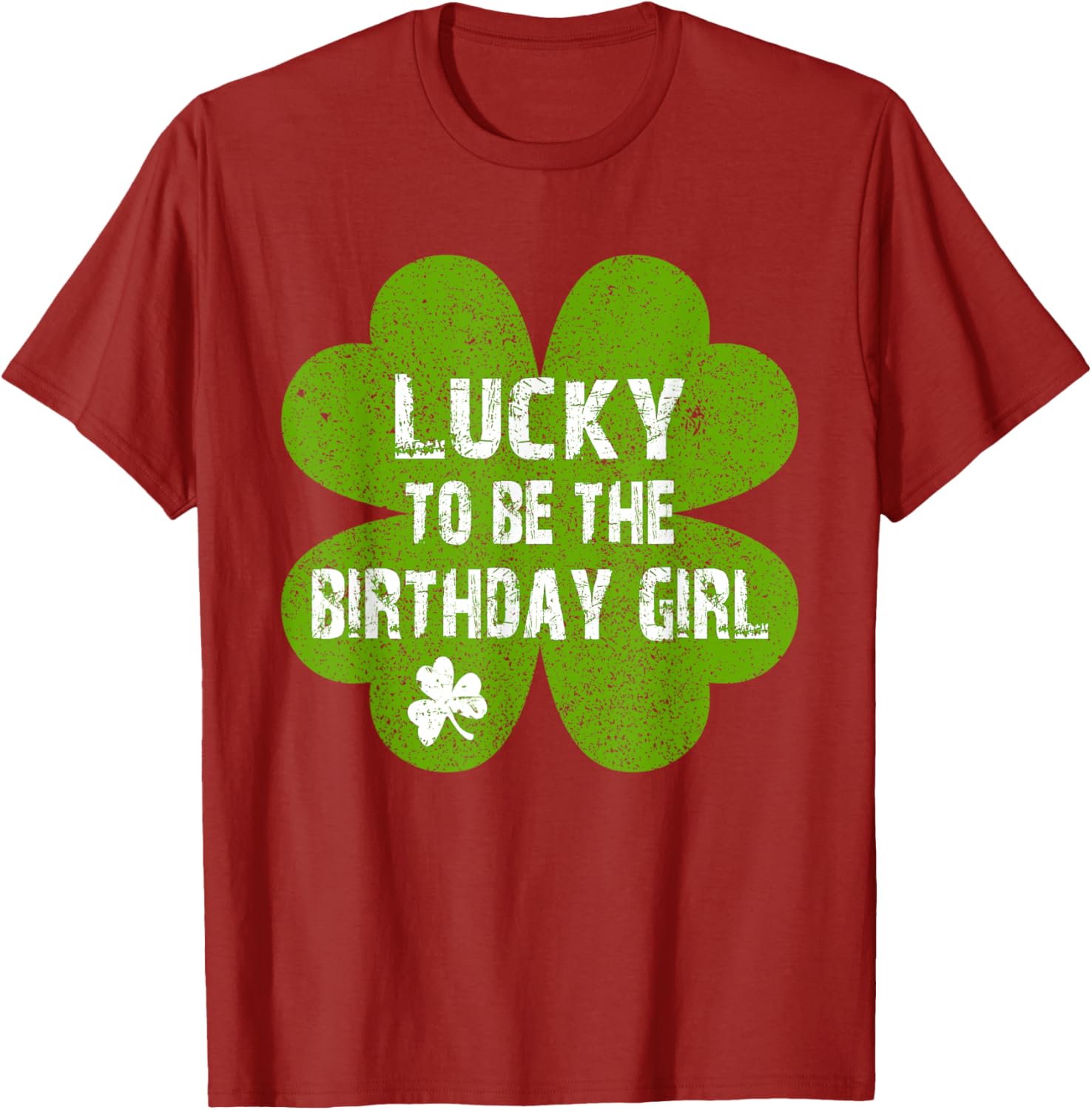 Lucky Birthday Girl St Patrick's Day T-Shirt for Celebrations - 3