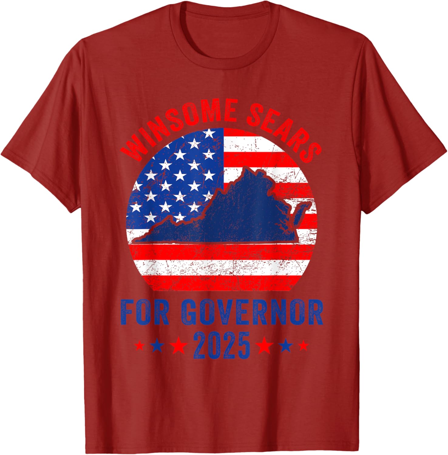 Winsome Sears Virginia Governor Election 2025 Republican T-Shirt for Supporters - 20