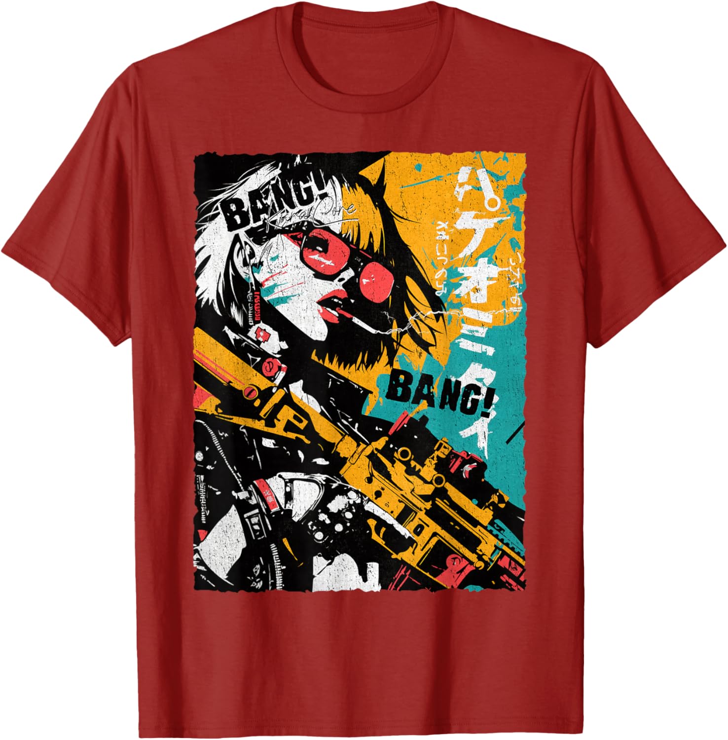 Trendy Japanese Cyberpunk Y2K Retro Techwear Manga T-Shirt for Fans - 5