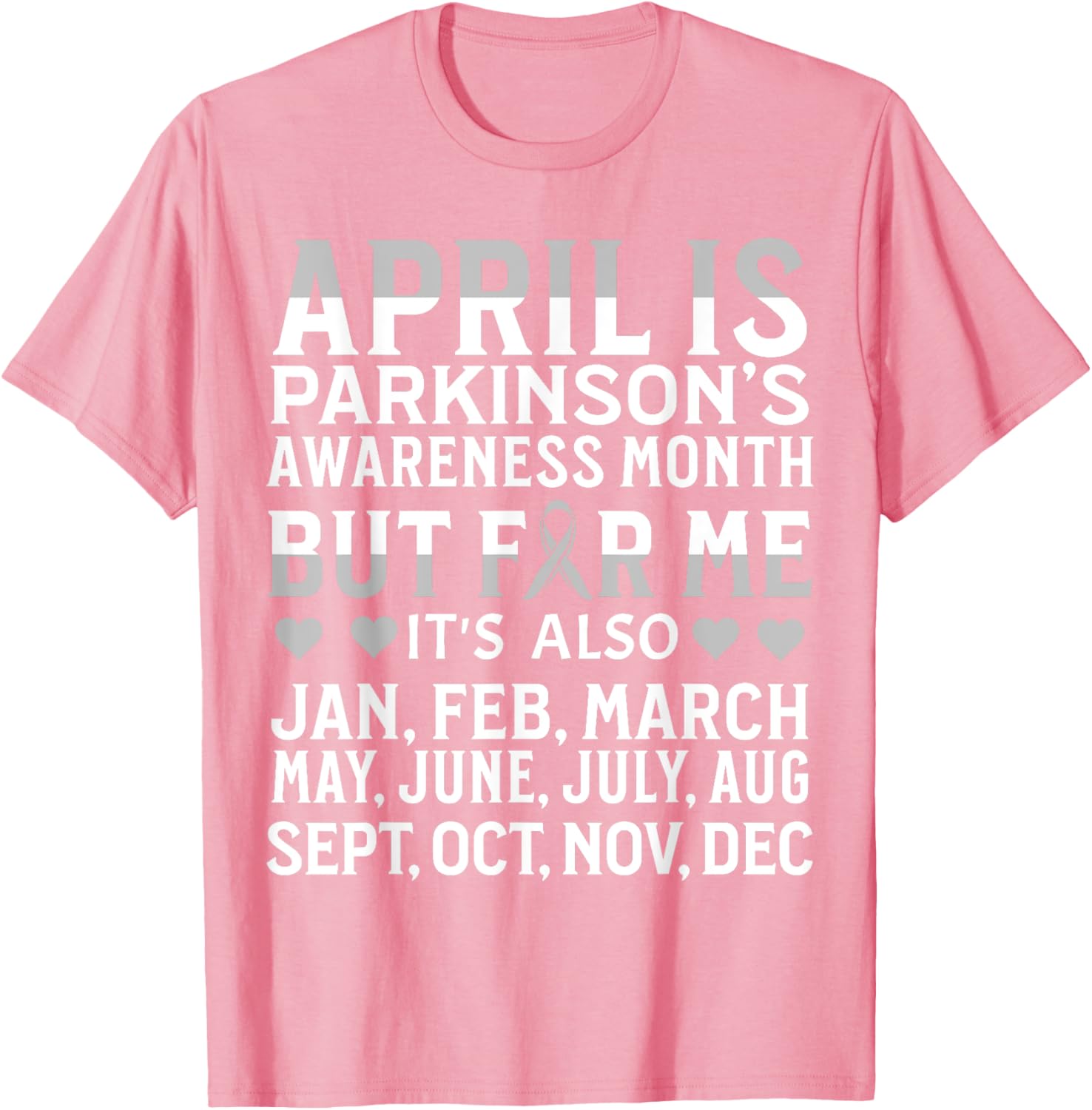 Support Parkinson's Awareness with Our April T-Shirt for Everyone - 7