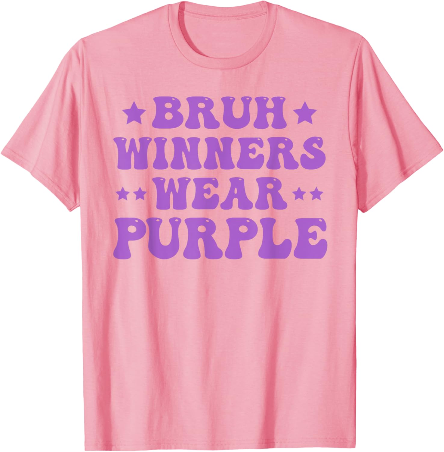 Winners Wear Purple Camp Team Spirit Week Matching T-Shirt for All Ages - 16