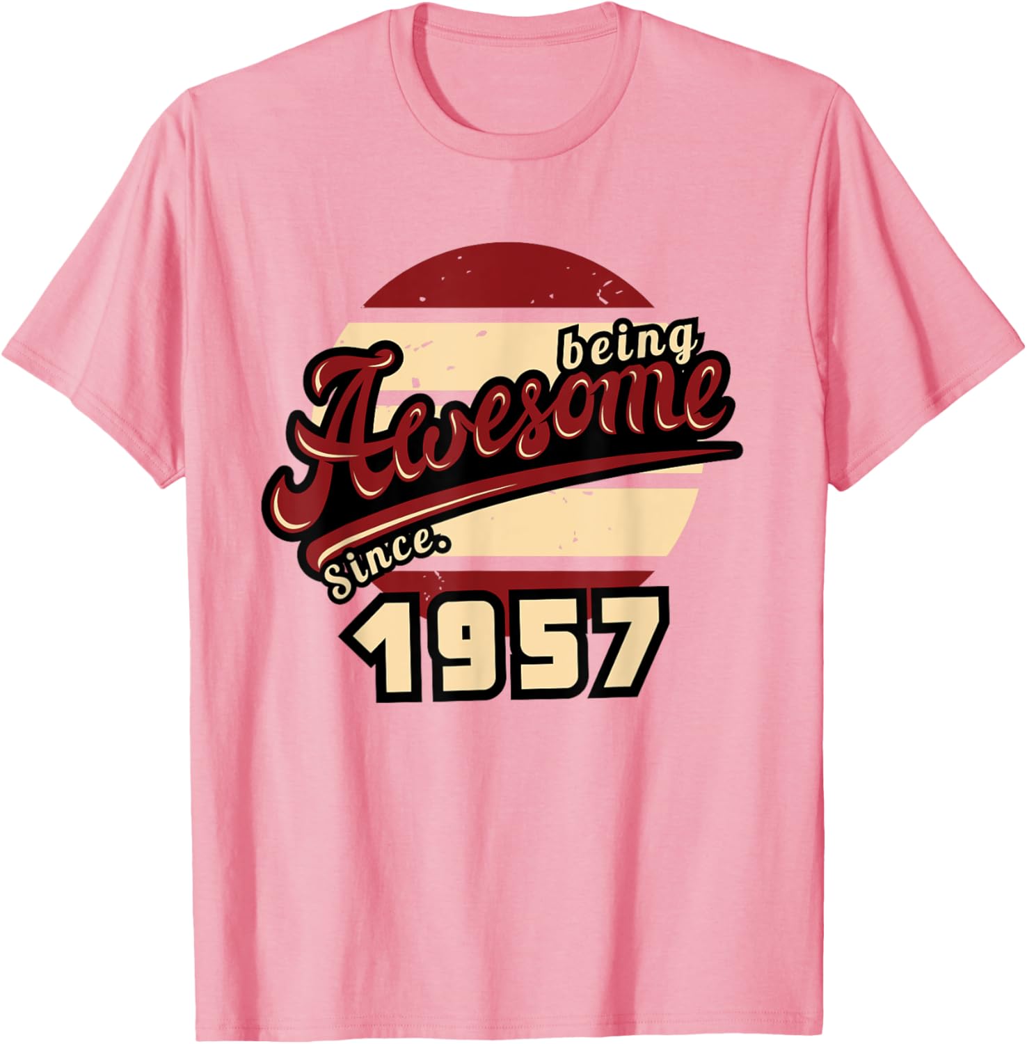 Awesome Since 1957 Retro 68th Birthday T-Shirt Gift for Him or Her - 26