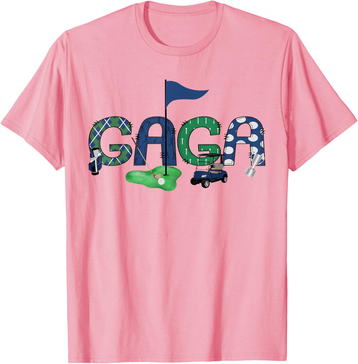 Gaga Of The Birthday Boy Hole in One Golf T-Shirt for Fun Celebrations - 6