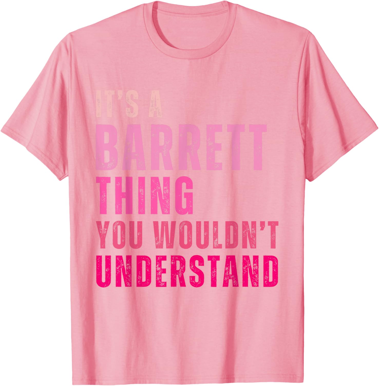 Barrett Vintage T-Shirt It's A Barrett Thing You Wouldn't Understand - 2