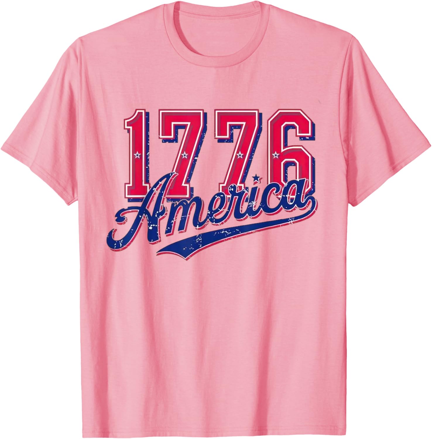 USA Patriotic American Flag 4th of July T-Shirt Celebrating 1776 - 6