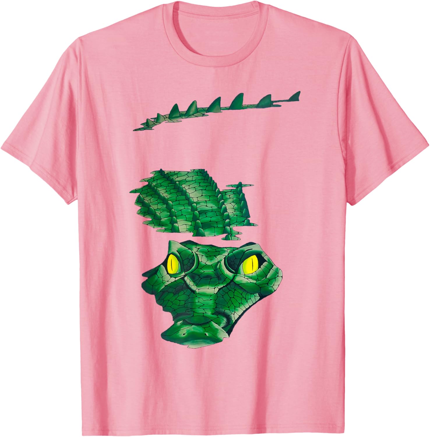 Vintage Crocodile Jurassic Art T-Shirt for Reptile Lovers and Collectors - 1