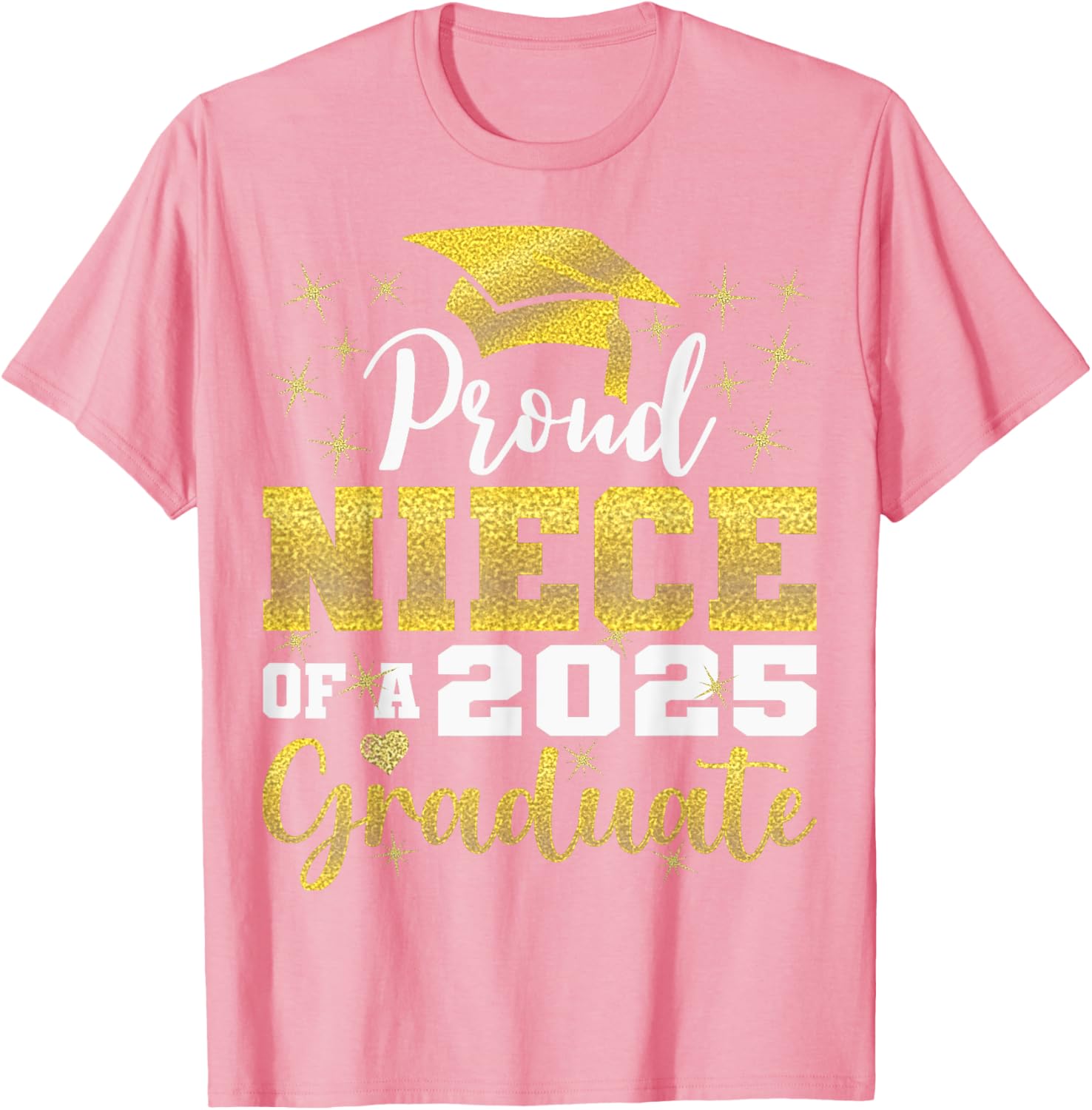 Super Proud Niece of Graduate 2025 Senior Graduation Family T-Shirt - 20