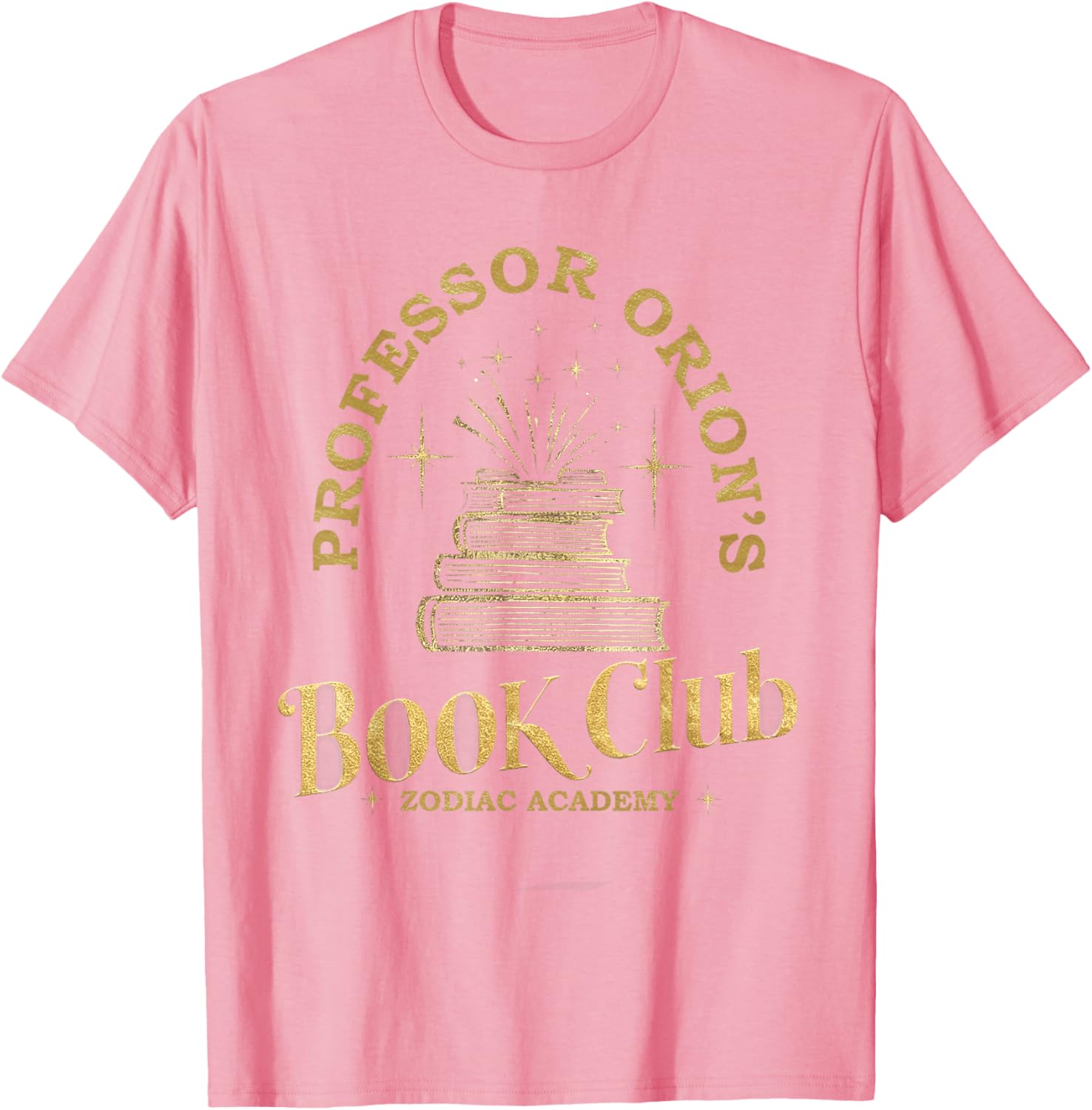 Academy Book Nerd Professor Orion's Zodiac BookClub T-Shirt for Fans - 5