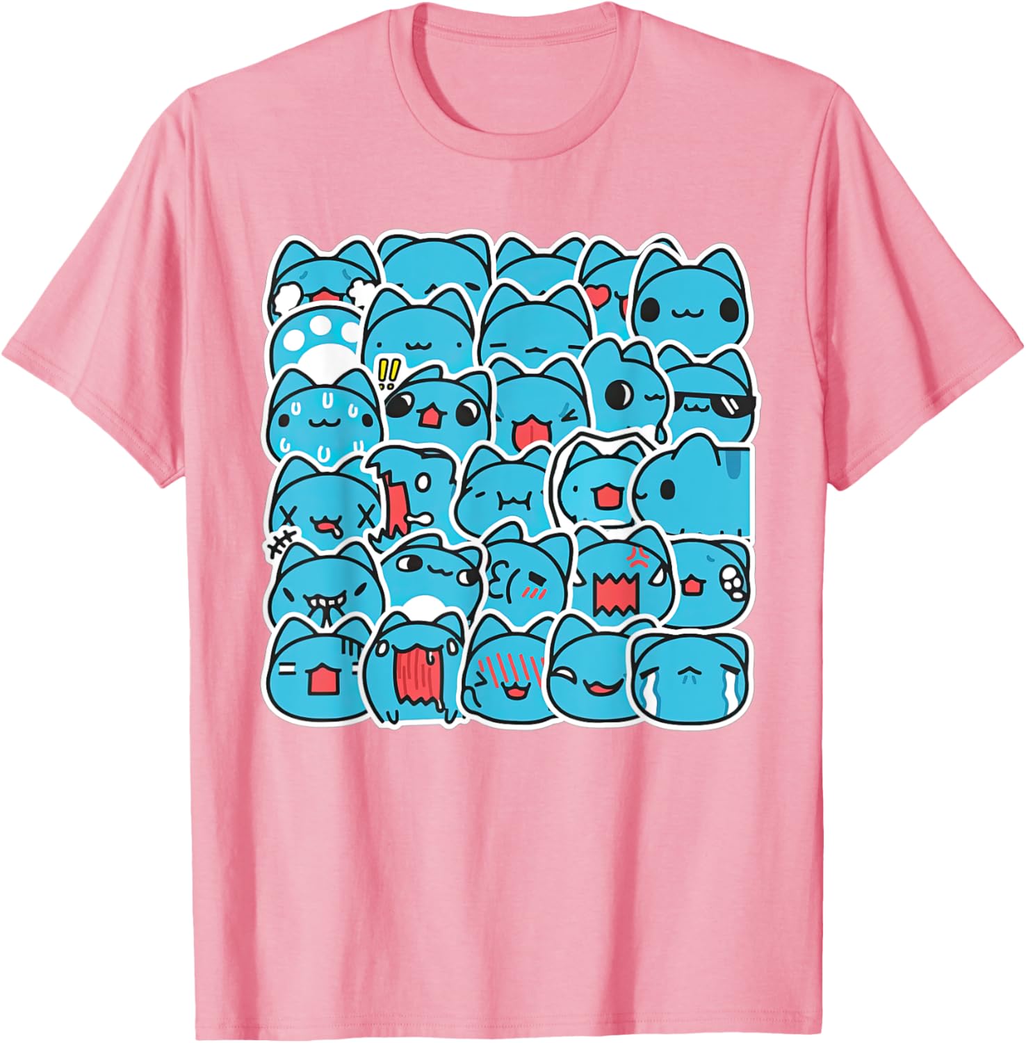 Adorable Bugcat Capoo T-Shirt for Cat Lovers - Cute & Comfy Style - 8