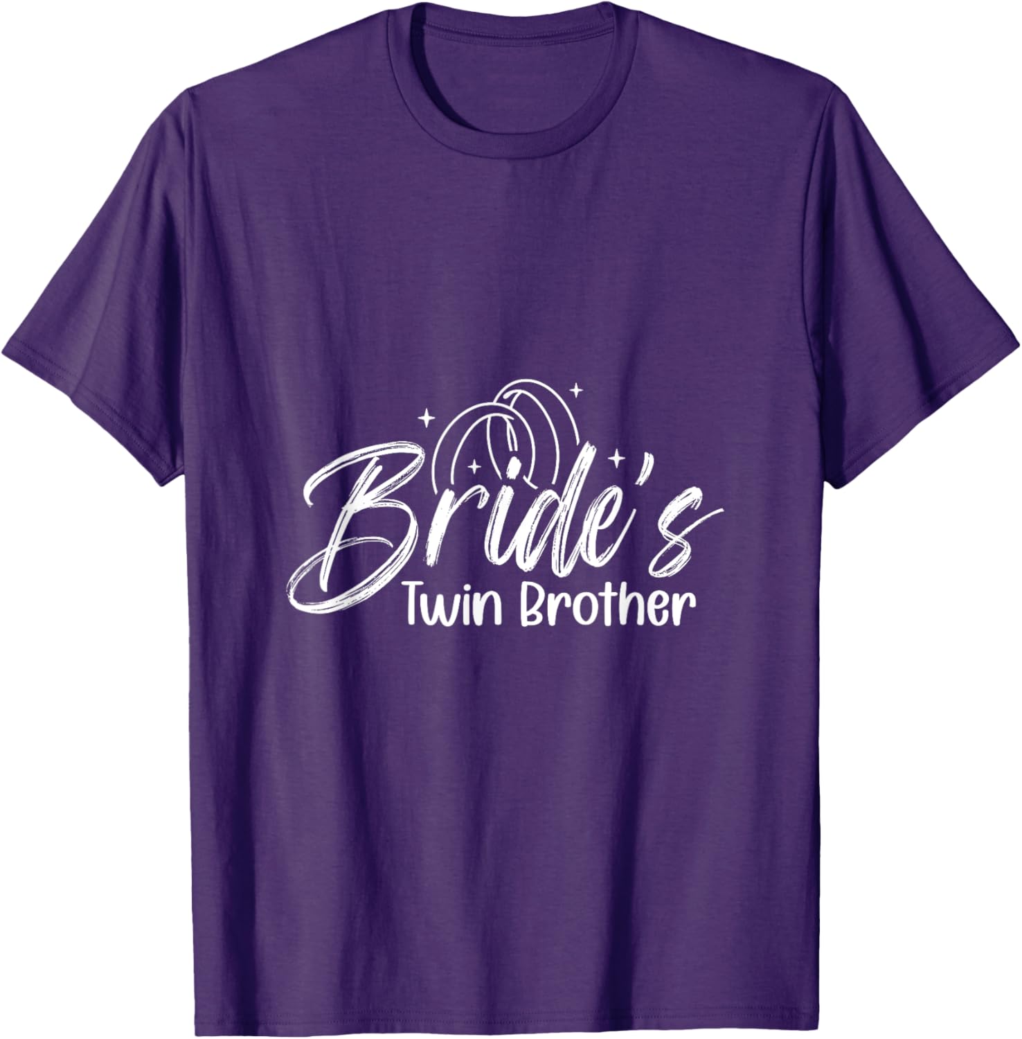Bride's Twin Brother T-Shirt: Fun Fashion for Wedding Celebrations - 14