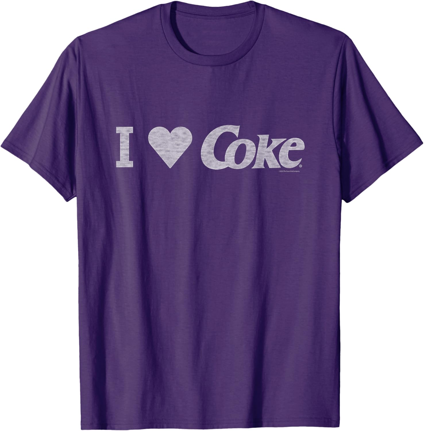 Coca-Cola I Heart Coke Vintage Classic T-Shirt for Retro Style Fans - 7