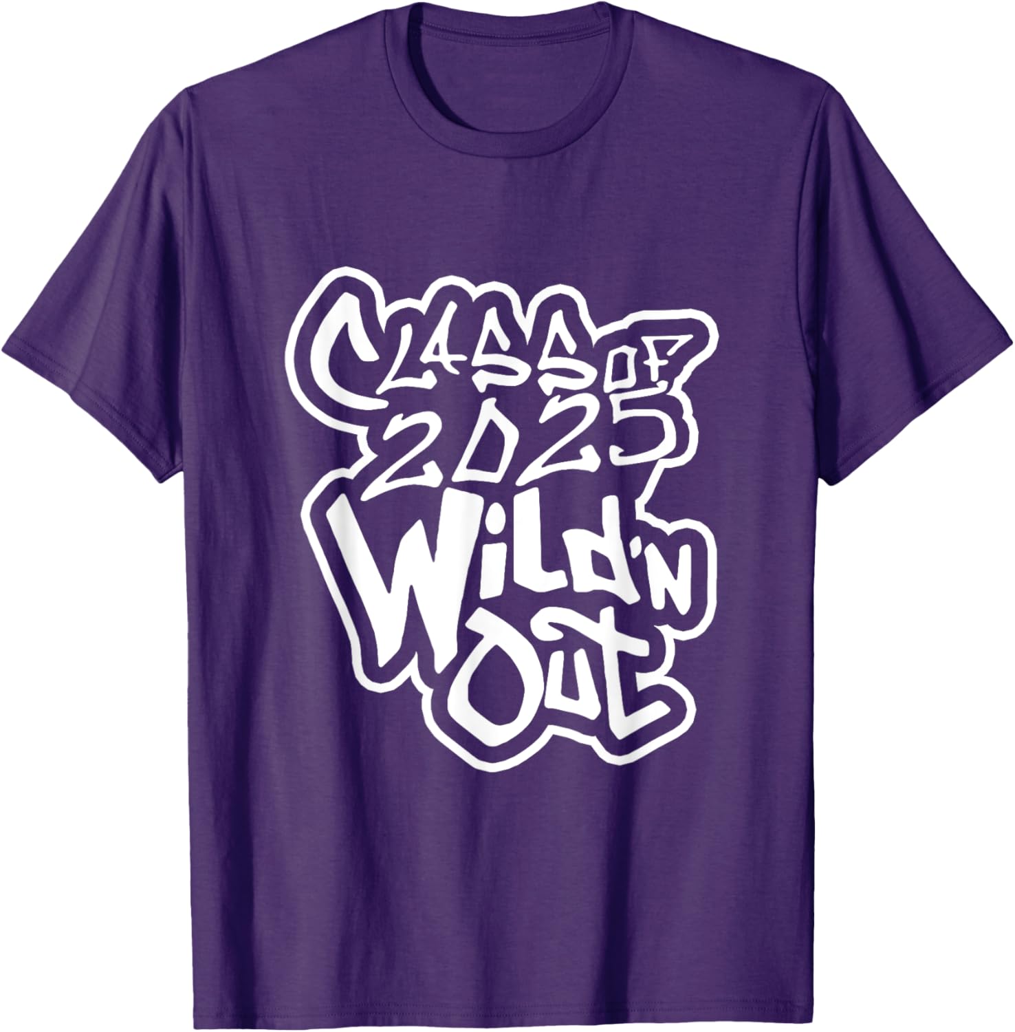 Class of 2025 Wild'n Out T-Shirt for Trendy Graduation Style - 10