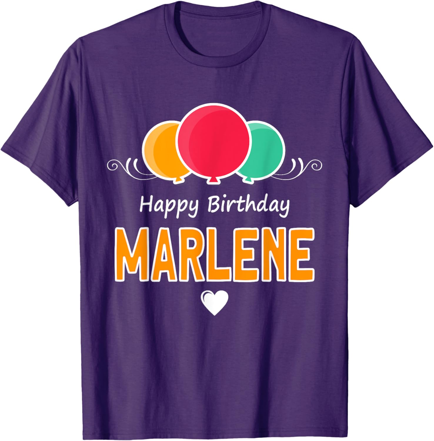 Happy Birthday Marlene T-Shirt Fun Gift for Celebrating Special Days - 14