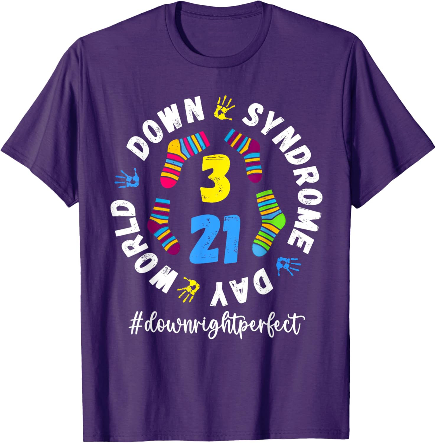 Celebrate World Down Syndrome Day with Our 321 Awareness T-Shirt for All Ages - 12