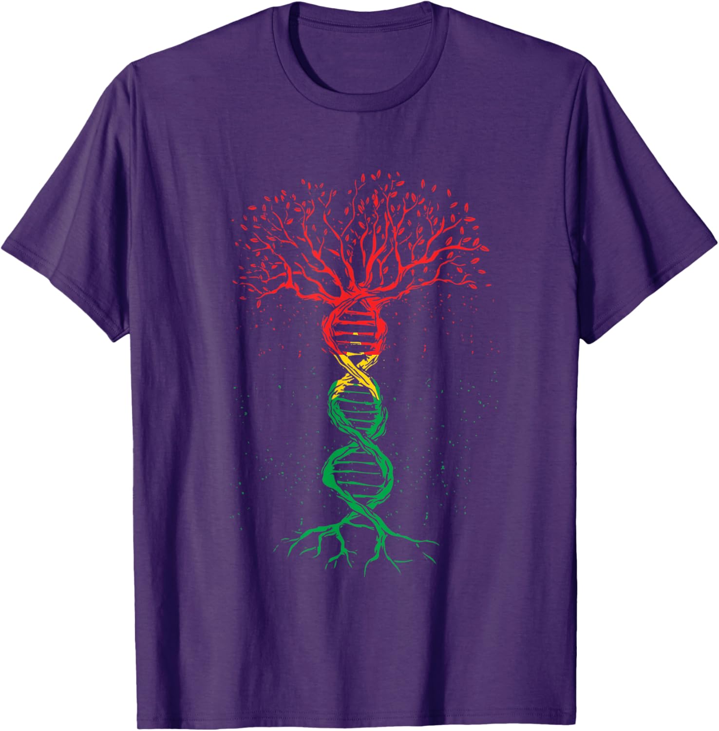 Burkina Faso Pride T-Shirt with DNA Tree Roots and Flag Design - 18