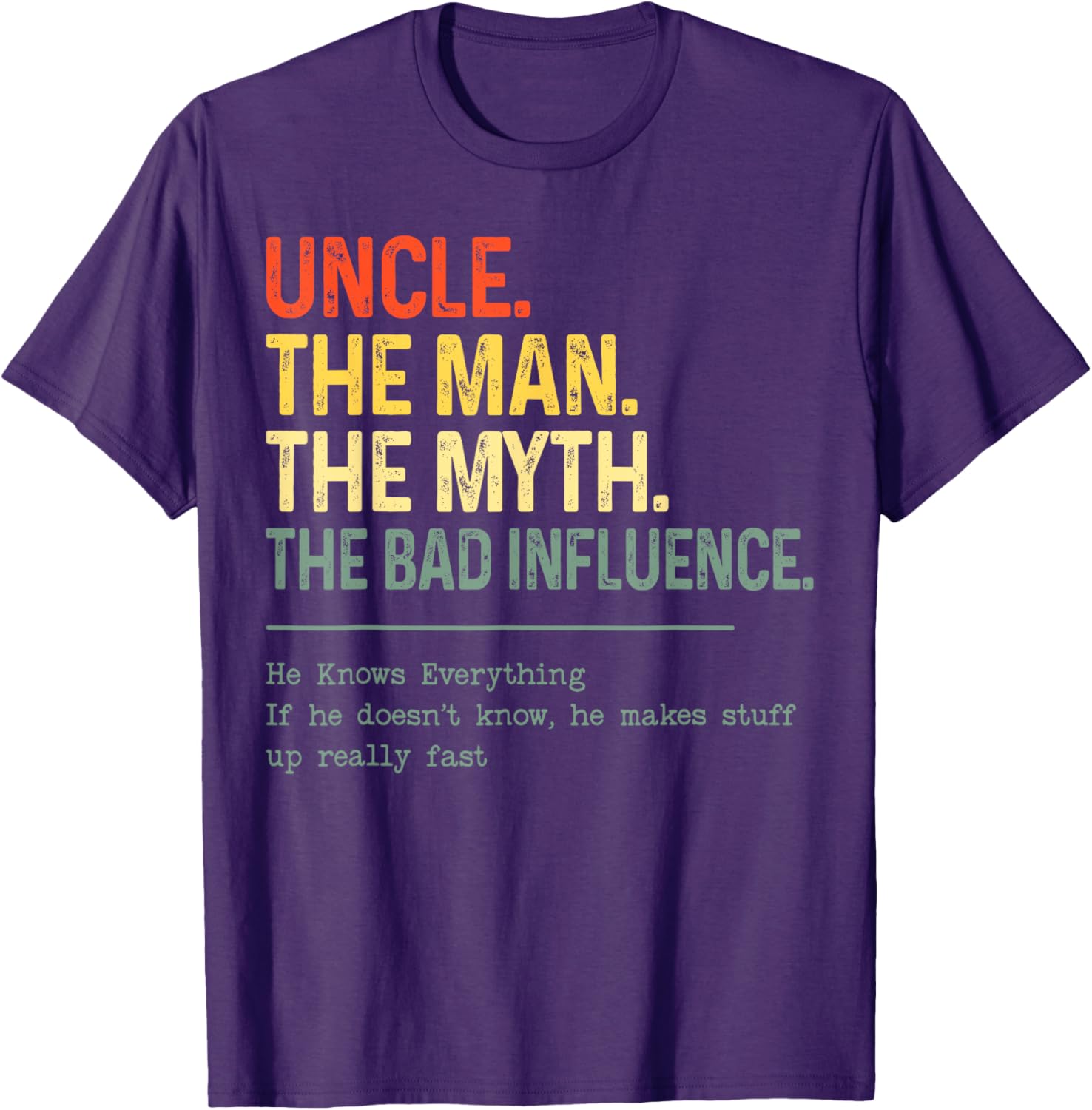 Vintage Cool Uncles Club Funny T-Shirt for Men and Boys, Perfect Gift! - 11