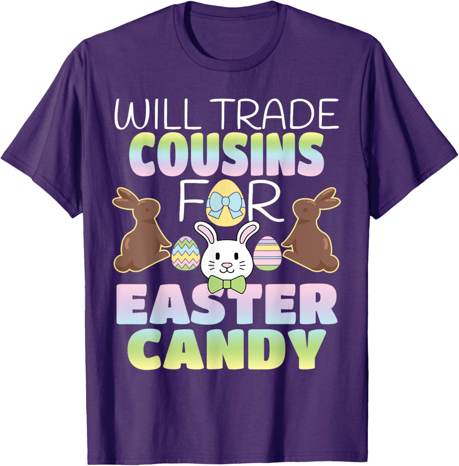 Will Trade Cousins For Easter Candy Cute Kids T-Shirt Gift Idea - 8