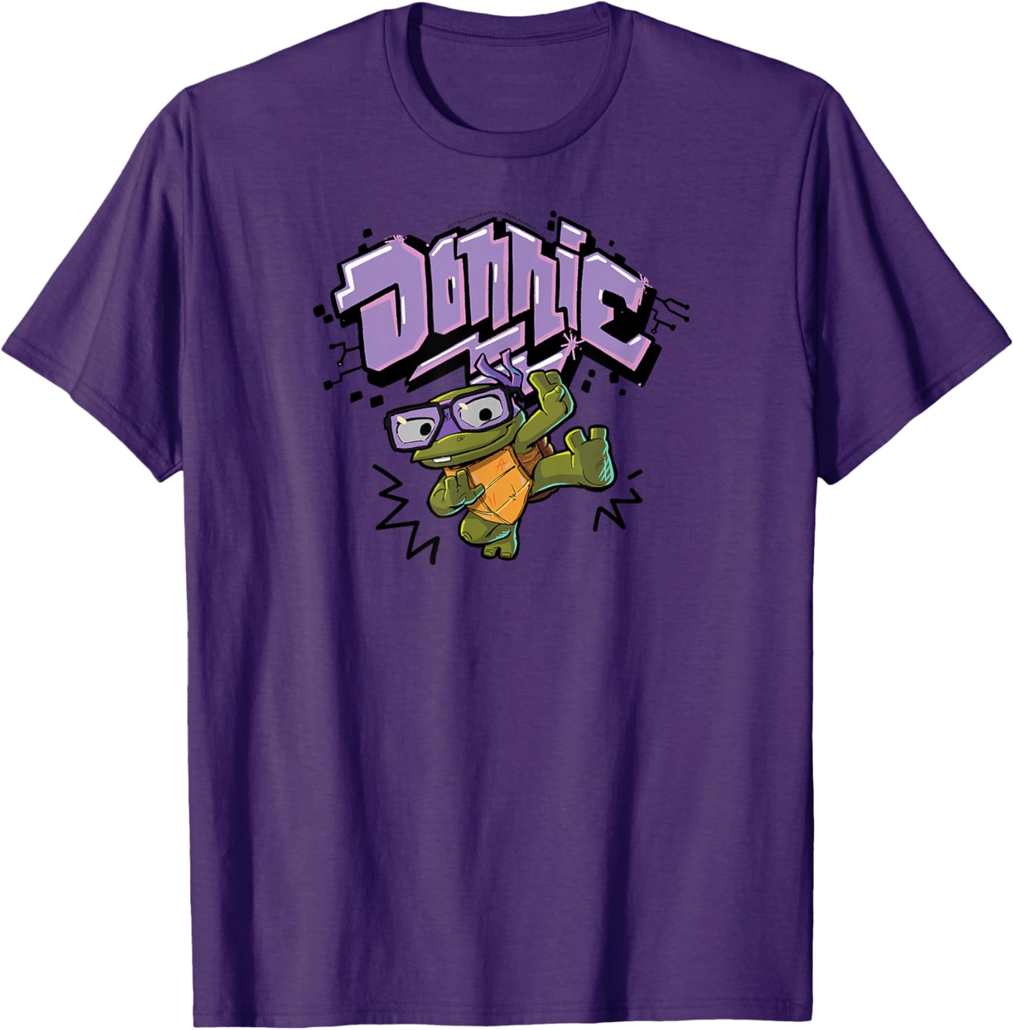 Adorable Teenage Mutant Ninja Turtles Baby Donnie T-Shirt for Kids - 22