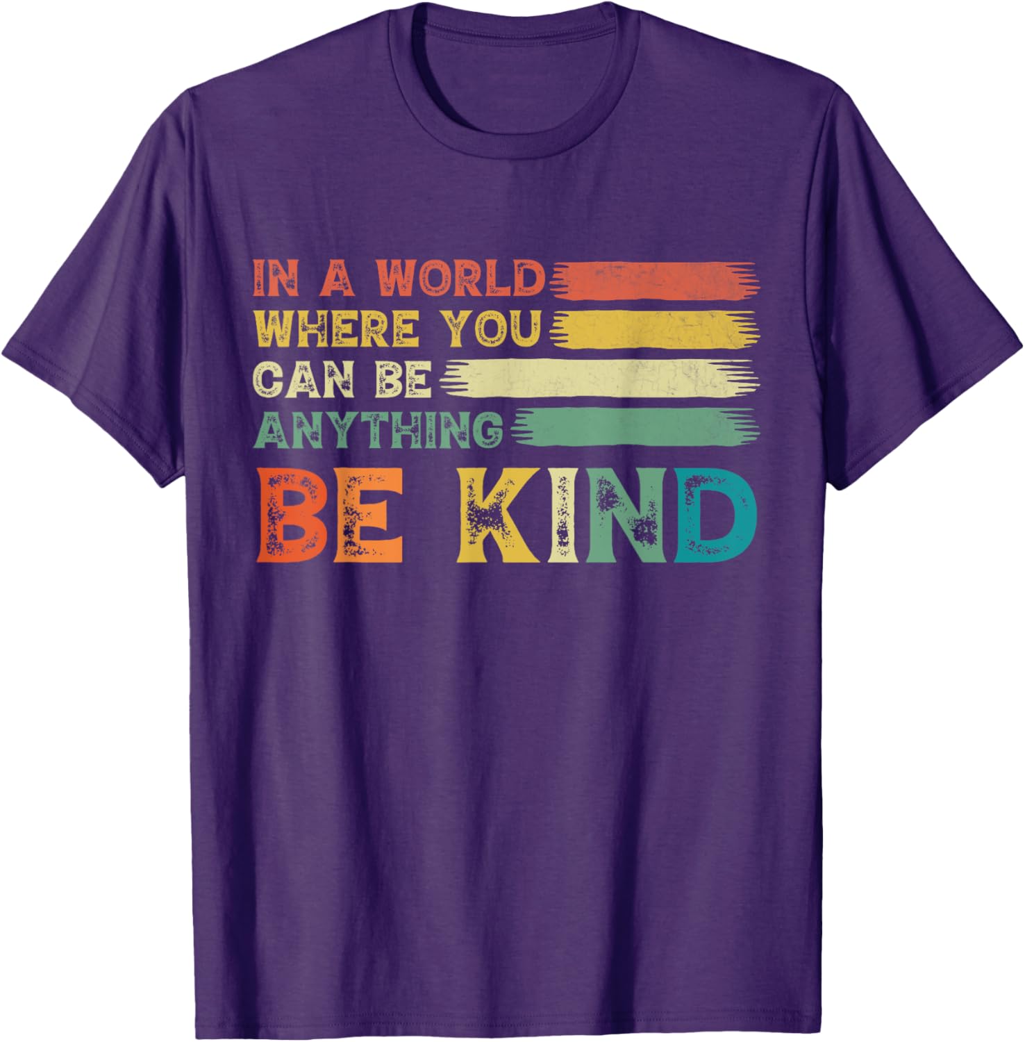 Be Kind Retro T-Shirt for Everyone - Spread Kindness in Style - 10