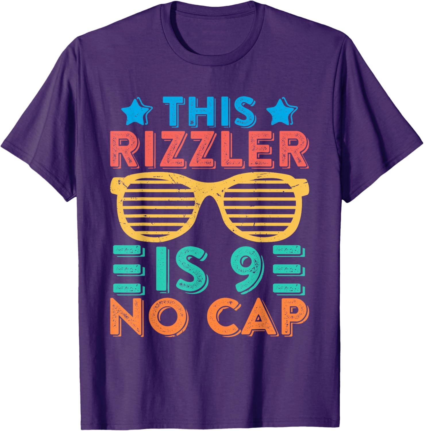 Cool Rizzler 9th Birthday Shirt for Boys - Fun Sigma Rizz Tee - 11