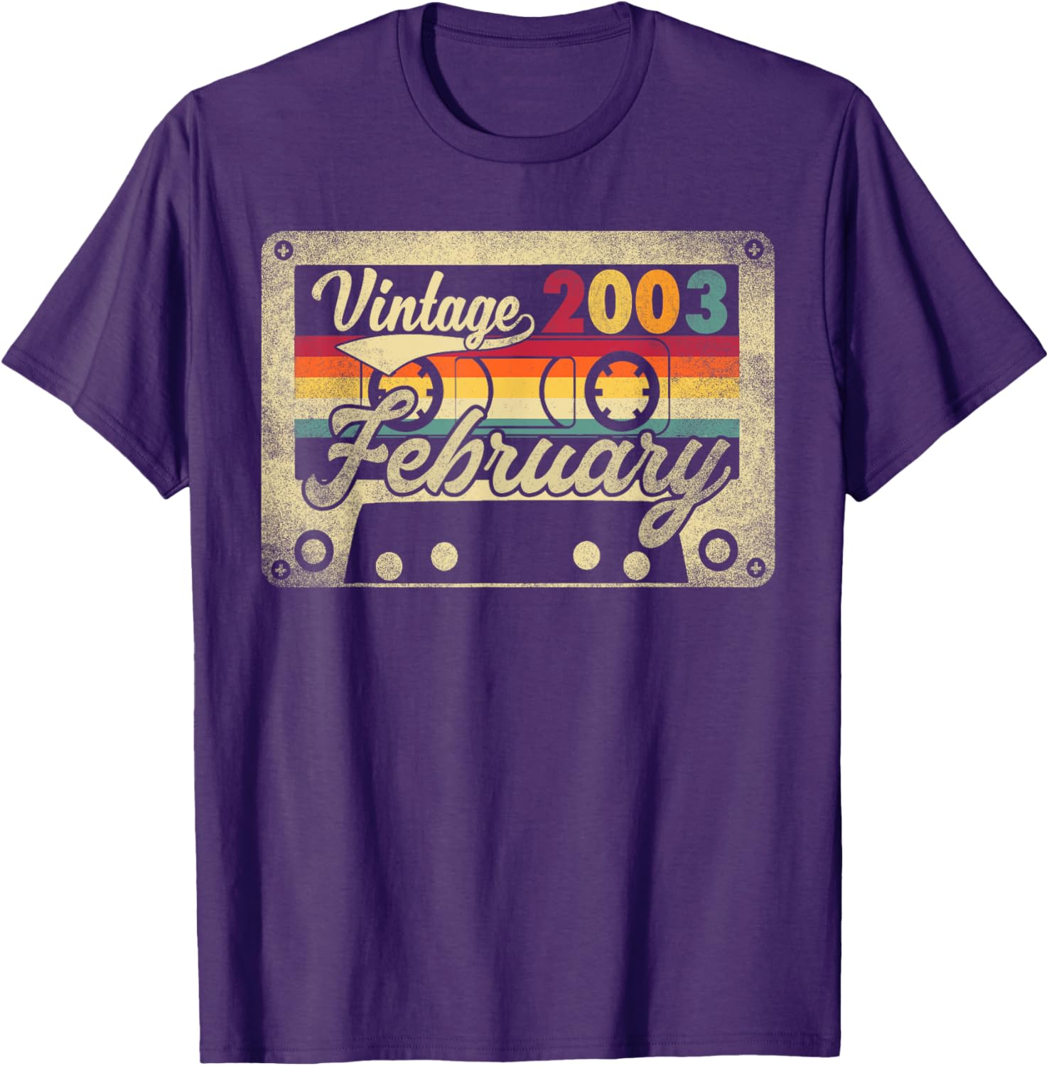 Vintage February 2003 Birthday T-Shirt Retro Funny Design Gift Idea - 3