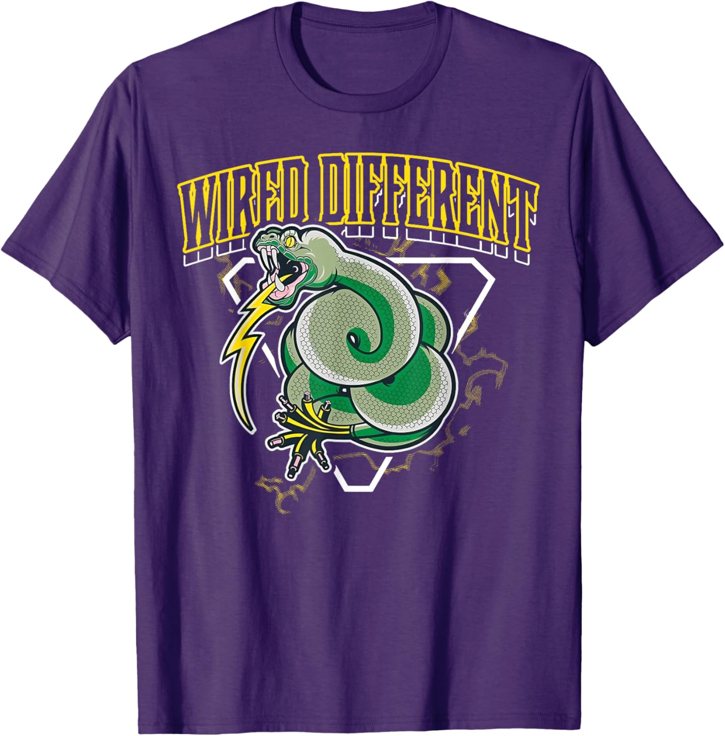 Wired Different Snake T-Shirt for Unique Style and Comfort - 8