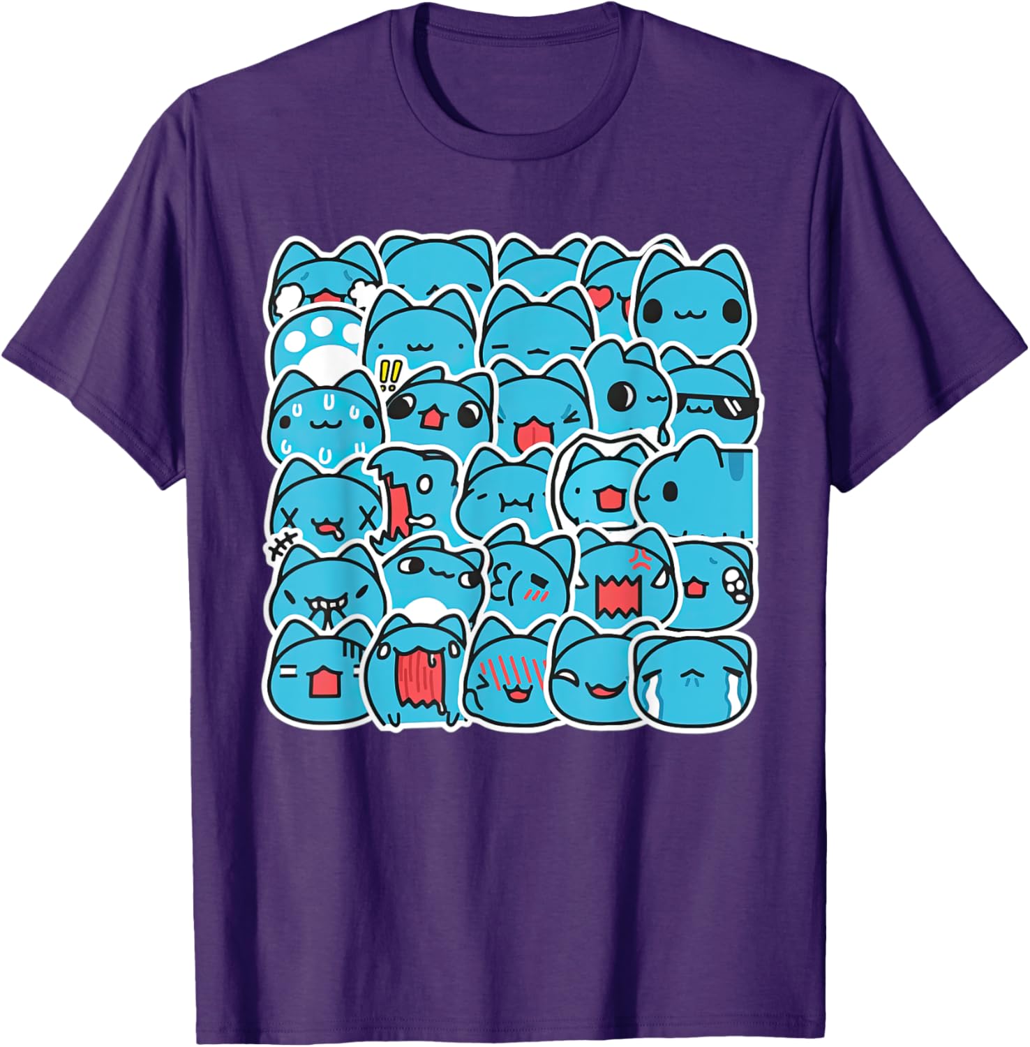 Adorable Bugcat Capoo T-Shirt for Cat Lovers - Cute & Comfy Style - 14