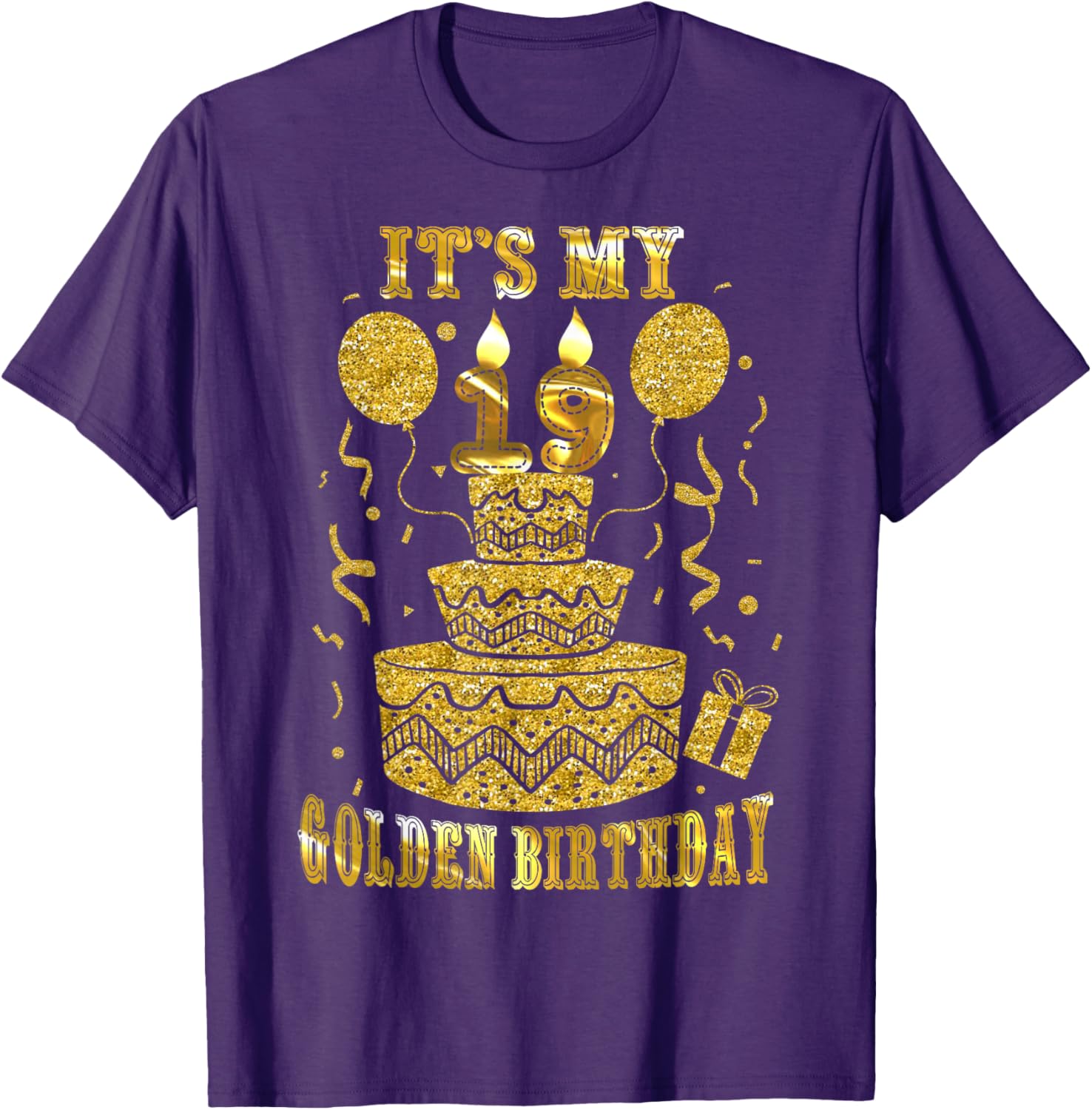 Happy 19th Birthday T-Shirt for Boys and Girls Stylish Teen Apparel - 6