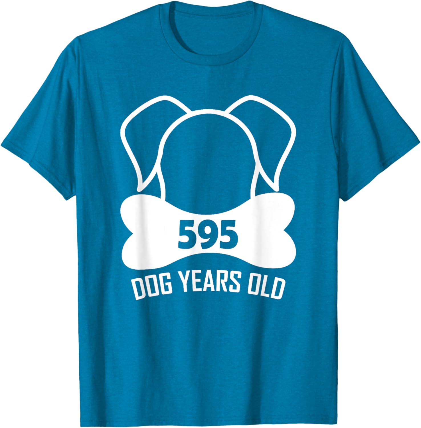 Funny 595 Dog Years Old 85th Birthday Shirt for Dog Lovers - 10