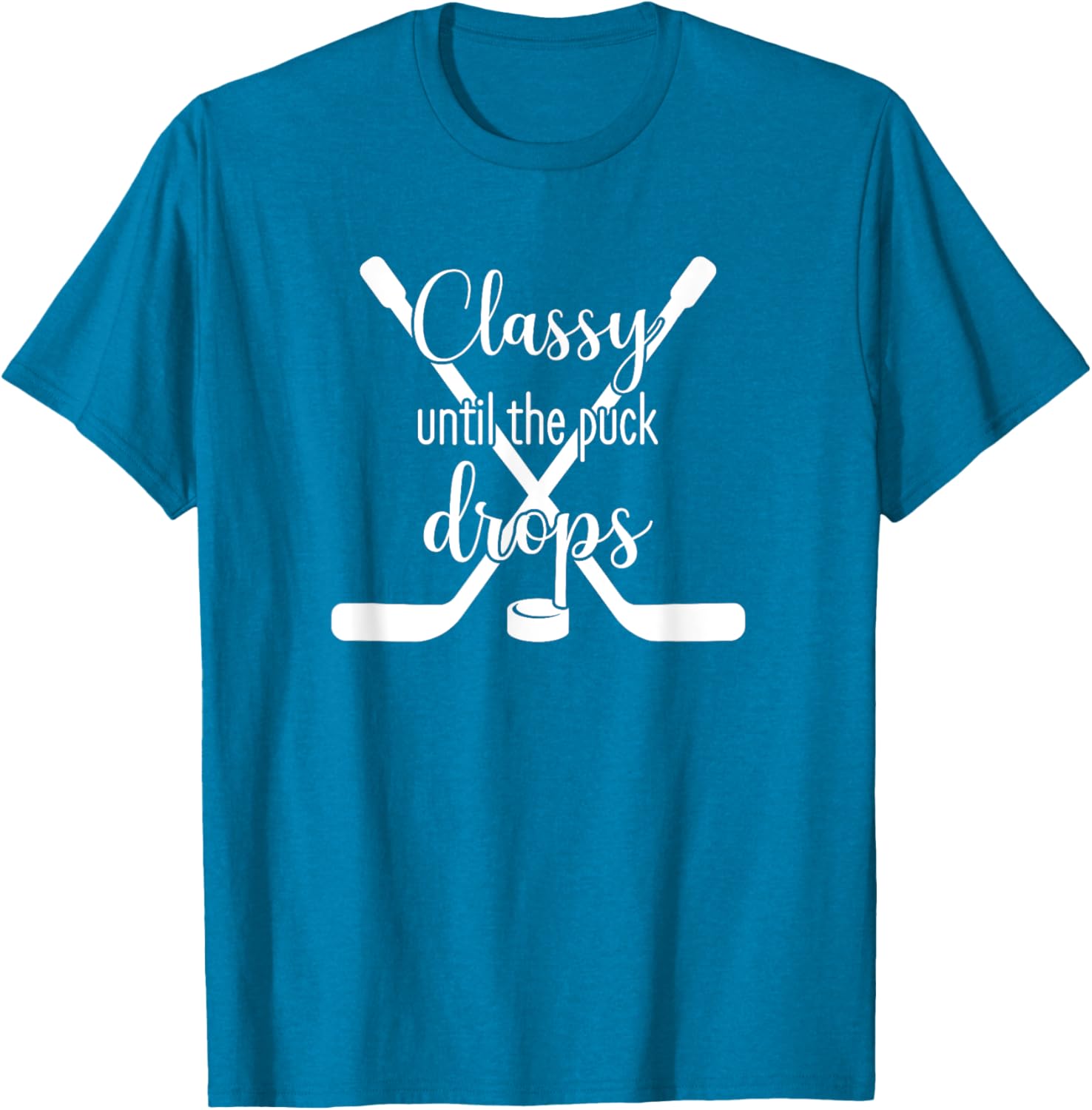 Classy Until the Puck Drops T-Shirt for Hockey Fans - Trendy Sportswear - 5