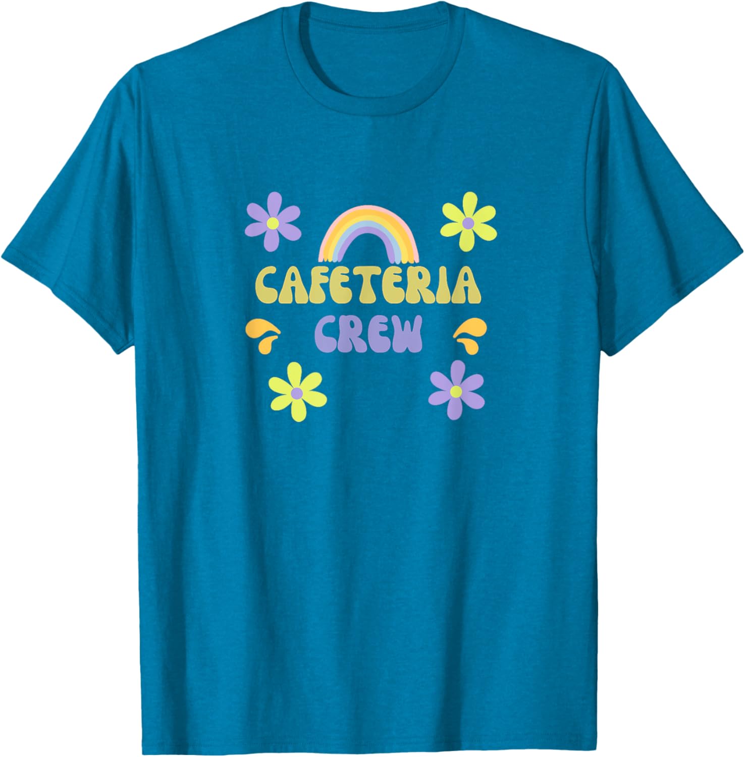 Cafeteria Crew Lunch Lady T-Shirt for School Staff - Fun & Comfy Apparel - 26