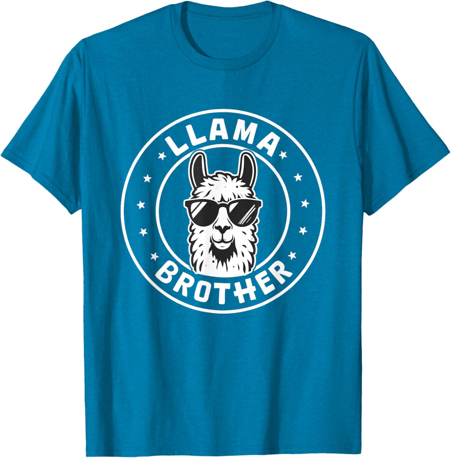 Alpaca Brother Llama Brother T-Shirt Fun Animal Graphic Tee for All Ages - 4