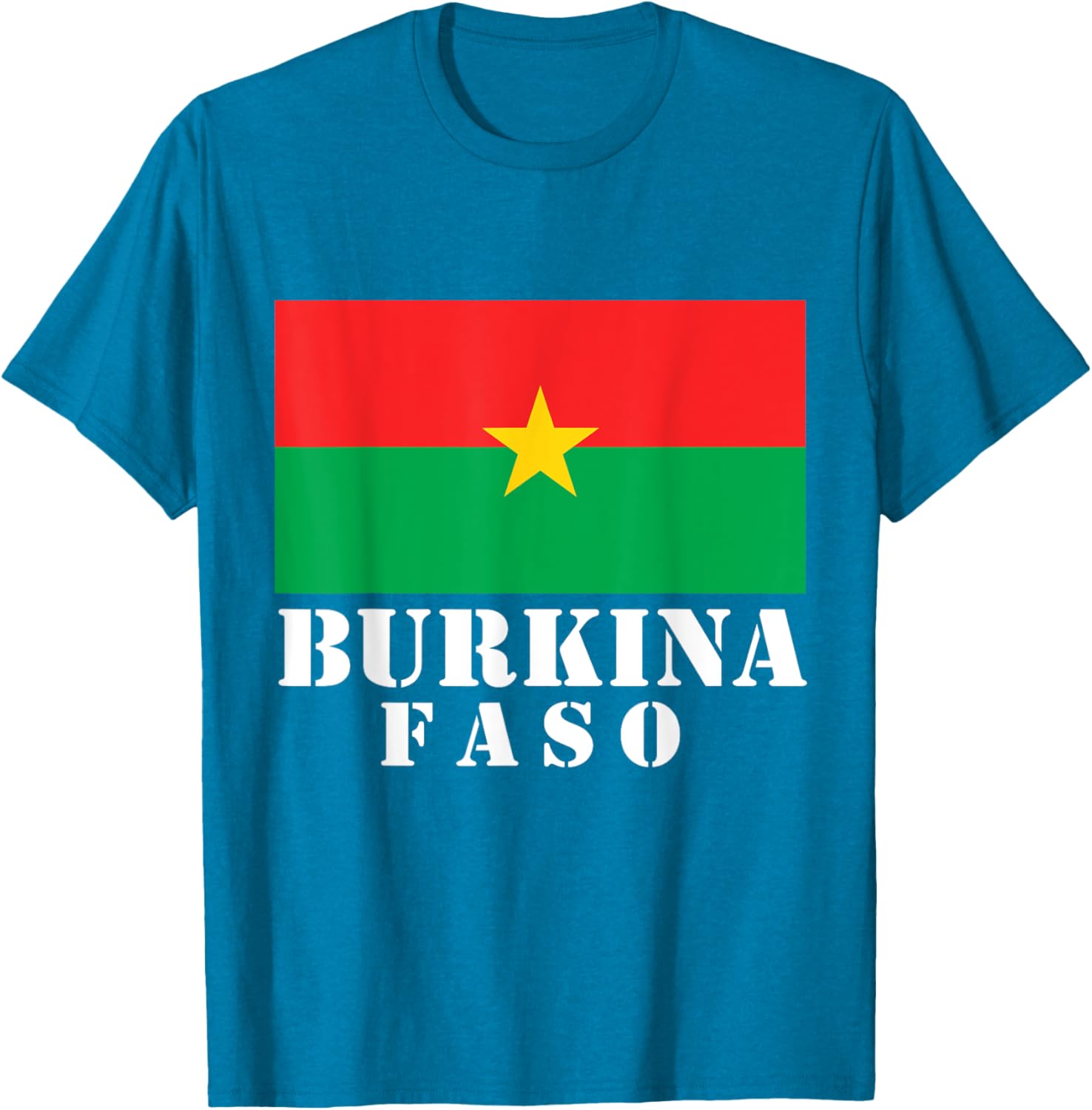 Burkina Faso Pride T-Shirt with Flag Graphic - Stylish and Comfortable Wear - 1