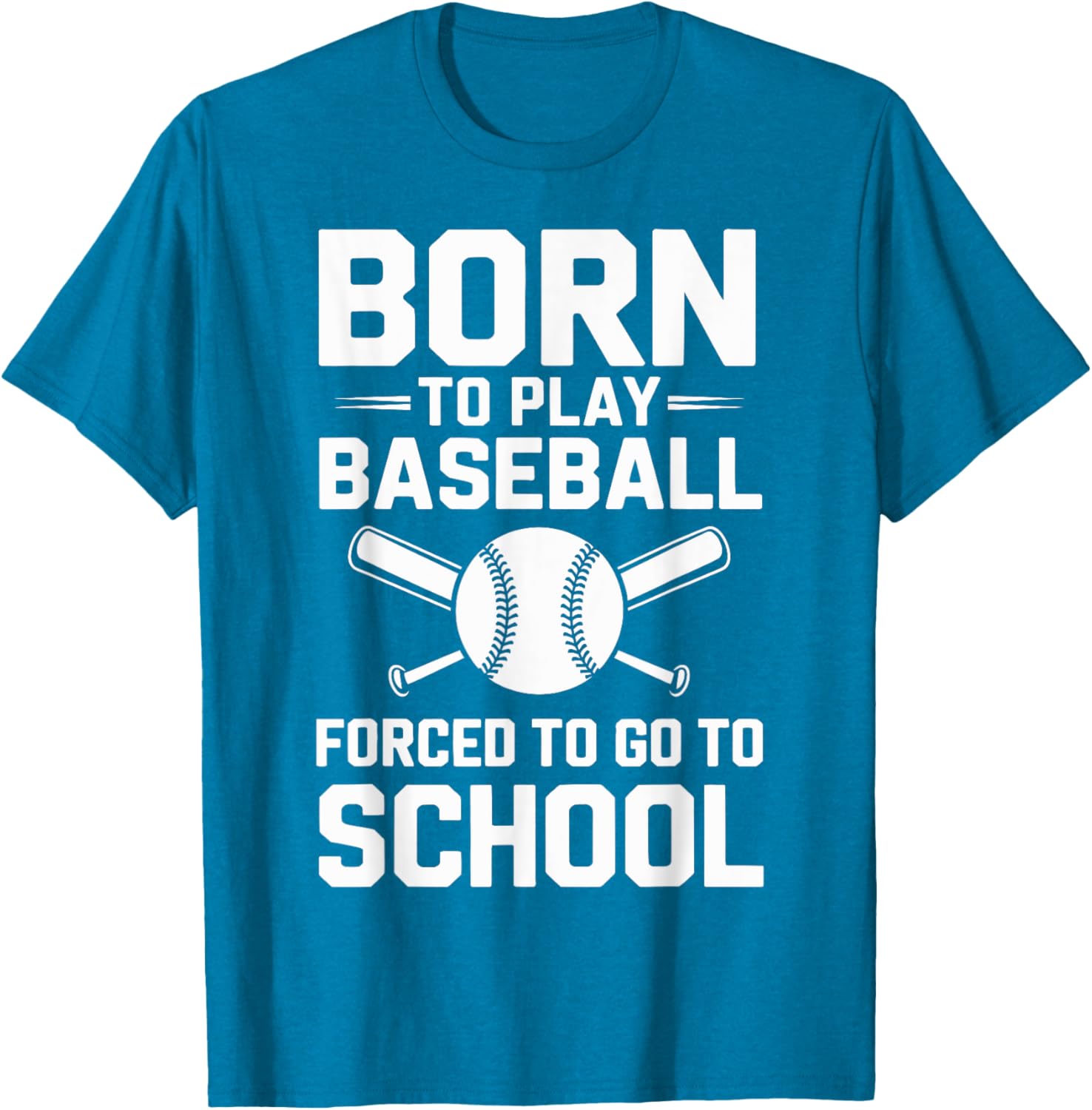 Born to Play Baseball T-Shirt Perfect for Young Athletes in School - 9